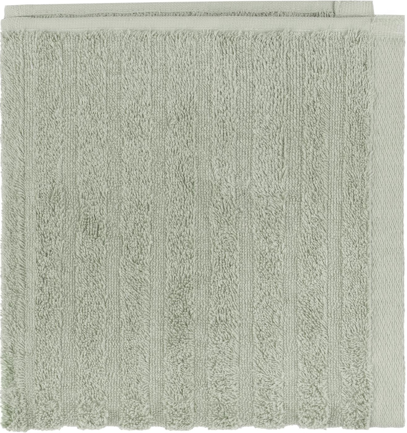 Рушник махровий ARDESTO Lines 50х90см, 100% бавовна, зелений (ART2650LG)фото