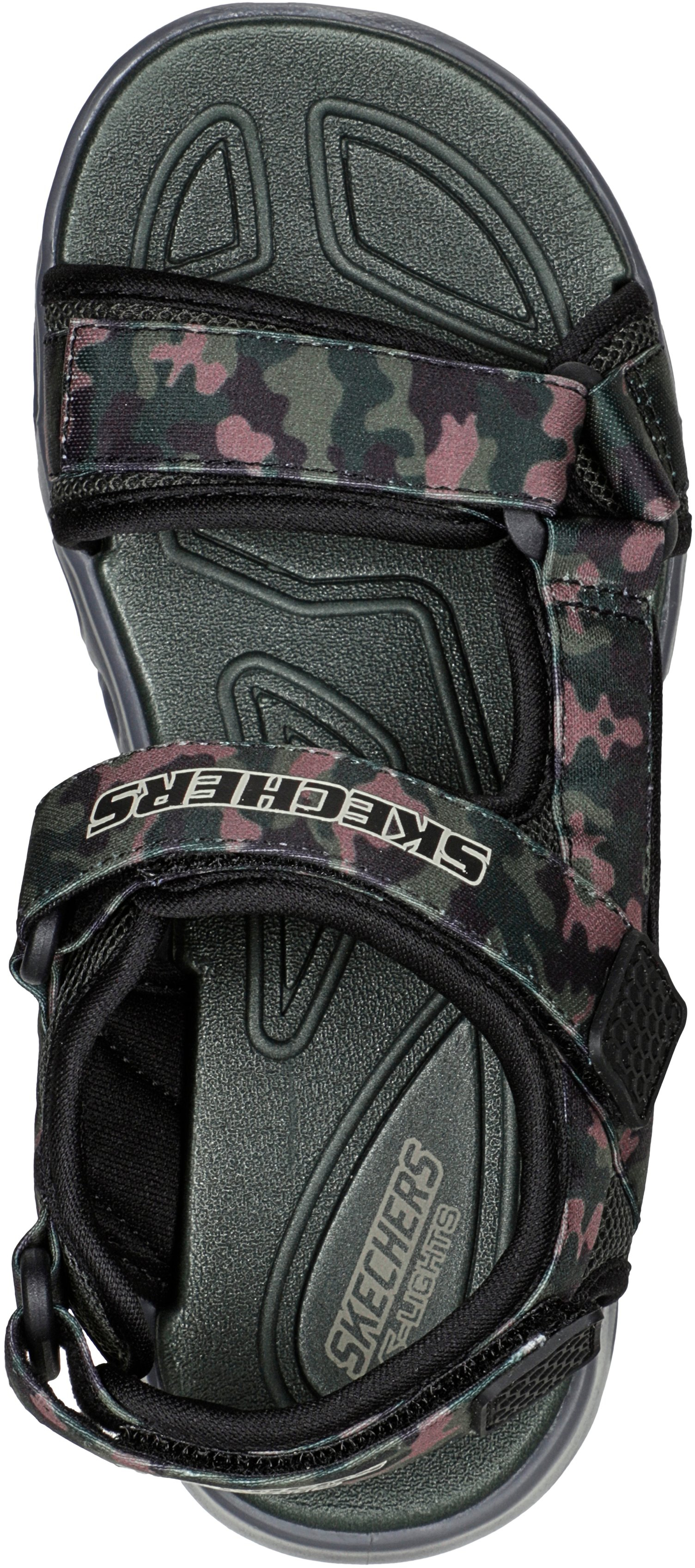 Сандали для мальчиков Skechers Hypno-Splash 400077L BKOL 37 (5 US) хаки фото 