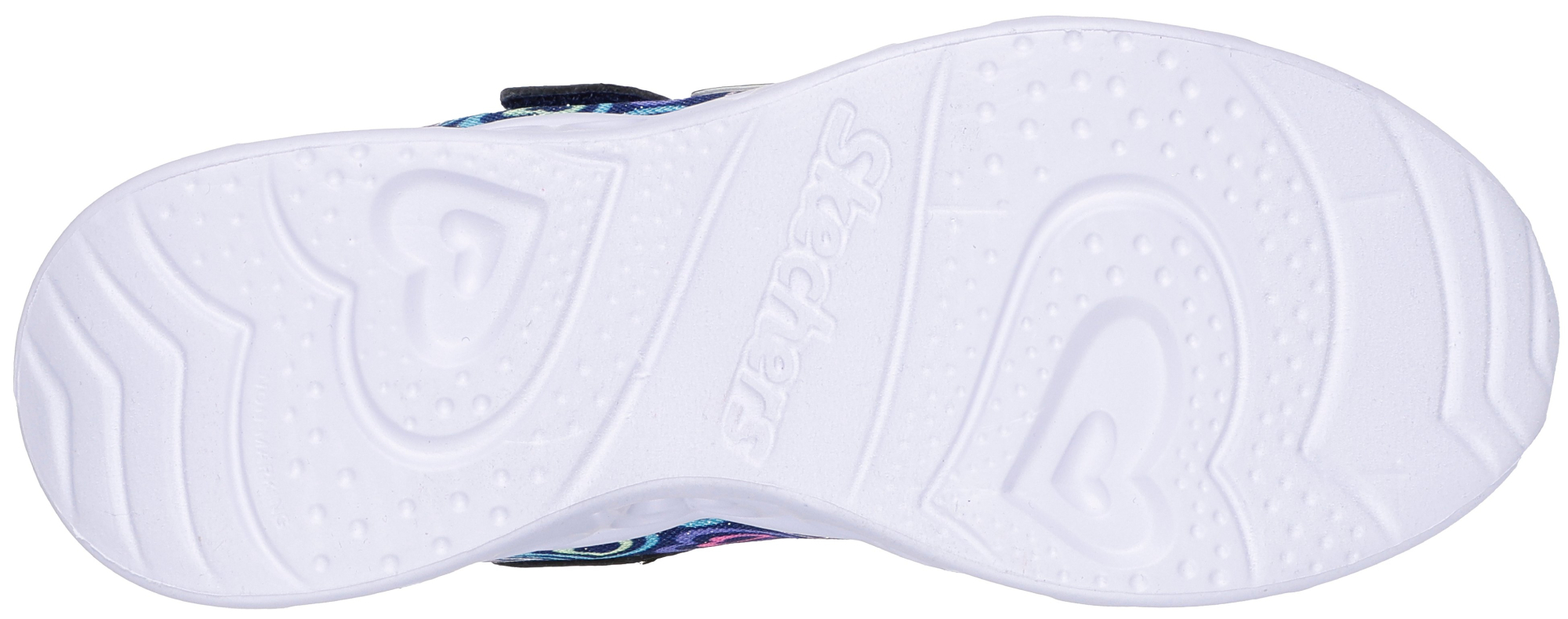 Кроссовки для девочек Skechers Heart Lights 303257L NVMT 28.5 (12 US) синие фото 