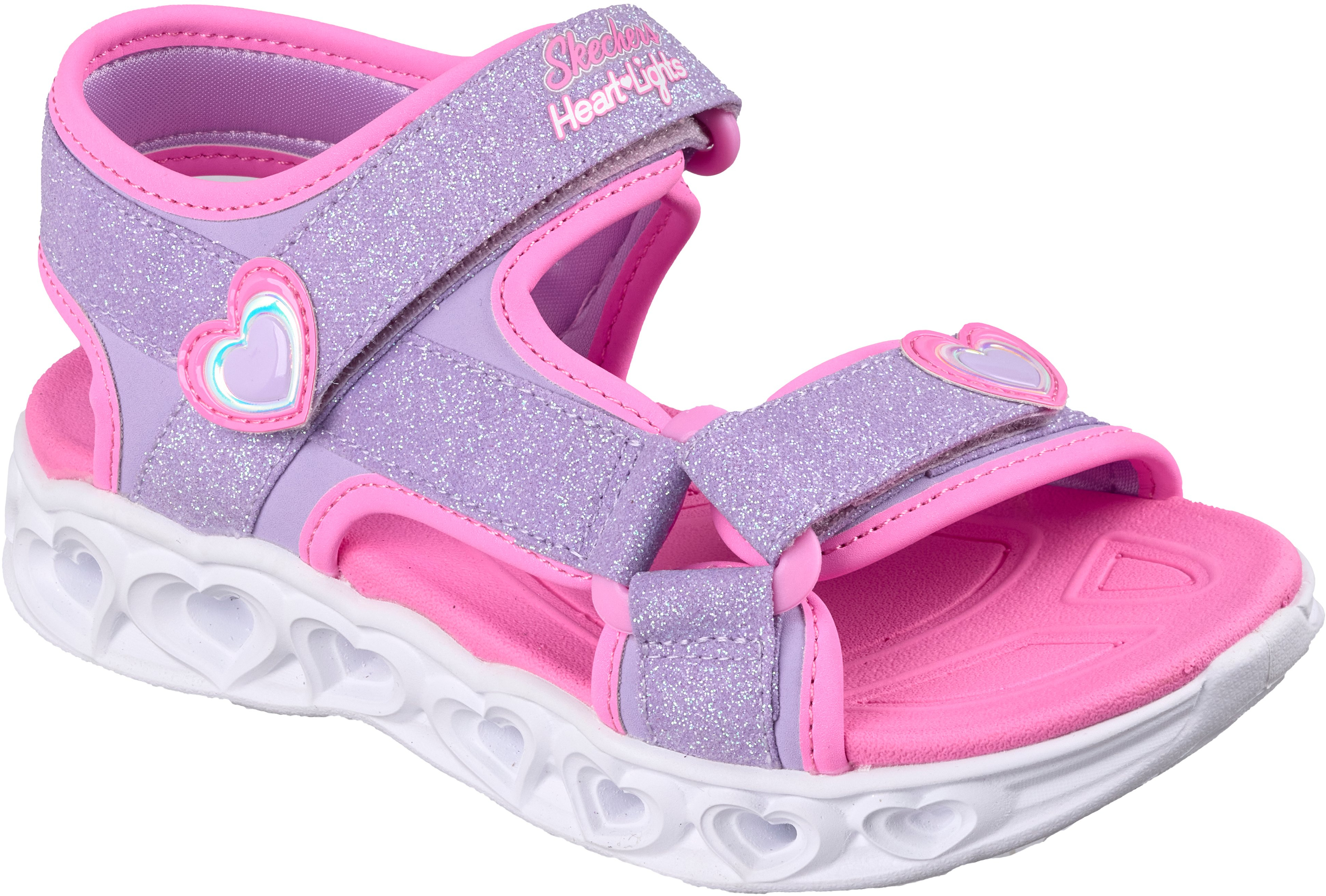 Сандали для девочек Skechers Heart Lights 303114L LVPK 33.5 (2 US) лавандовые фото 