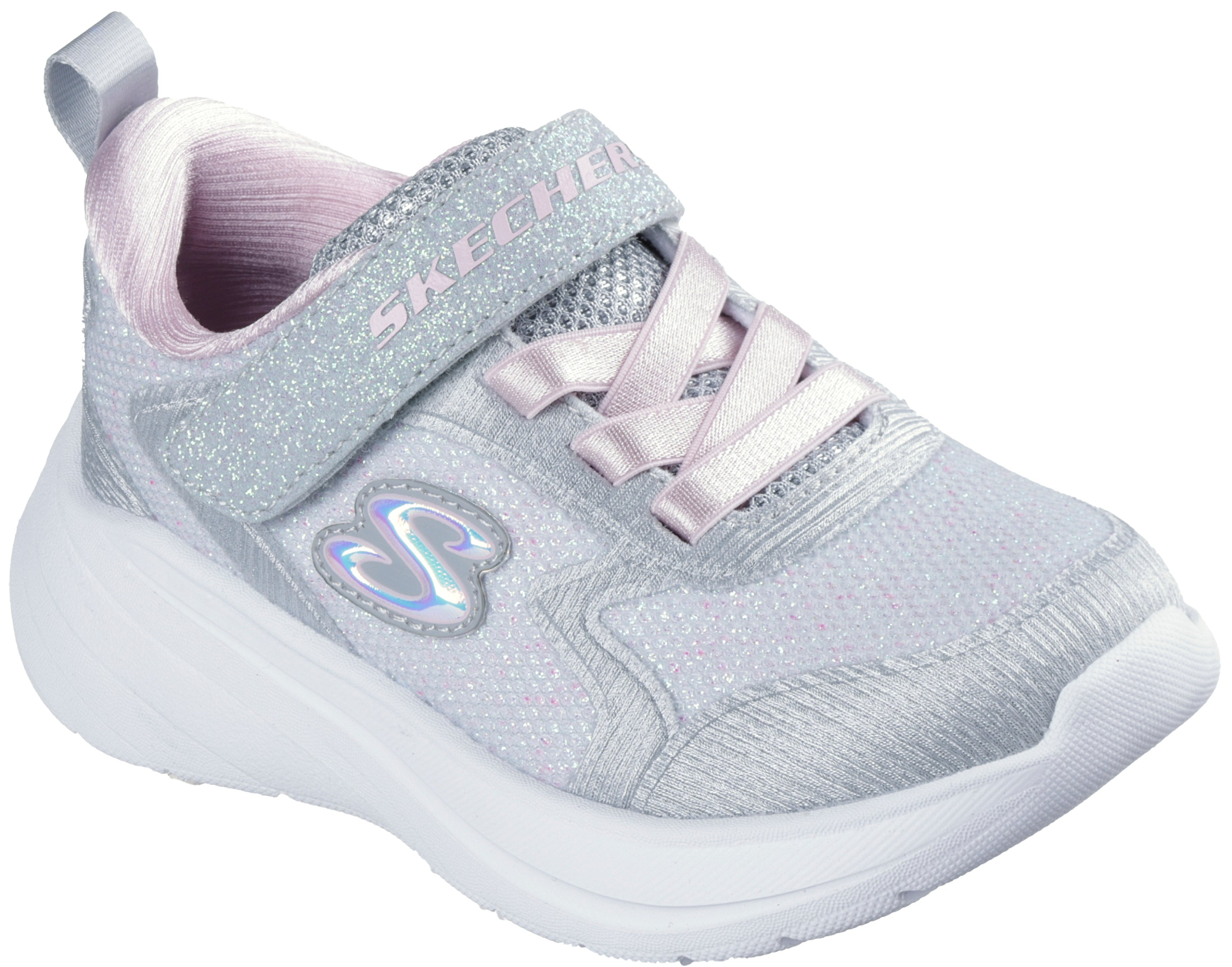 Кросівки для дівчаток Skechers Wave 92 303557N LTGY 24 (8 US) сіріфото