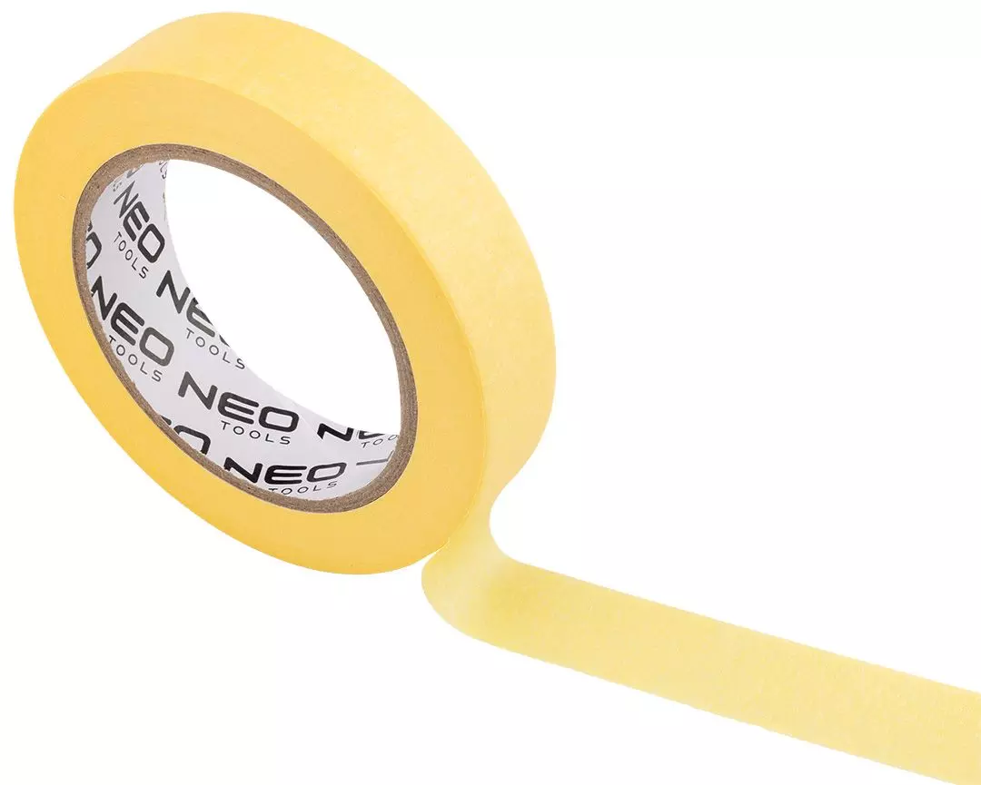 Лента малярная Neo Tools, 50мх25мм, желтый (56-063) фото 
