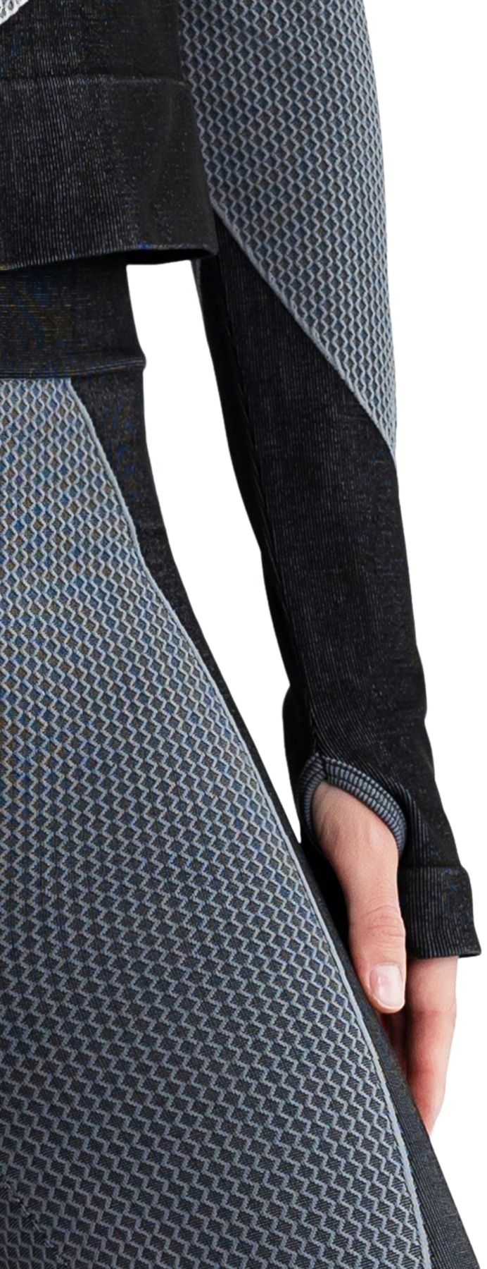 Лонгслів спортивний жіночий Giulia 7613 Sport Fit L/XL сірийфото