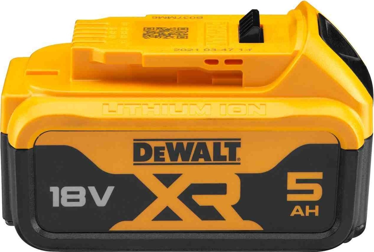 Аккумулятор DeWalt 18В XR Li-lon 5А·час 0.65кг (DCB184_N394624) фото 