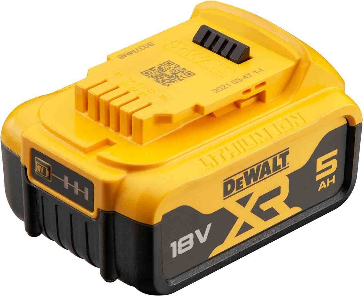 Аккумулятор DeWalt 18В XR Li-lon 5А·час 0.65кг (DCB184_N394624) фото 