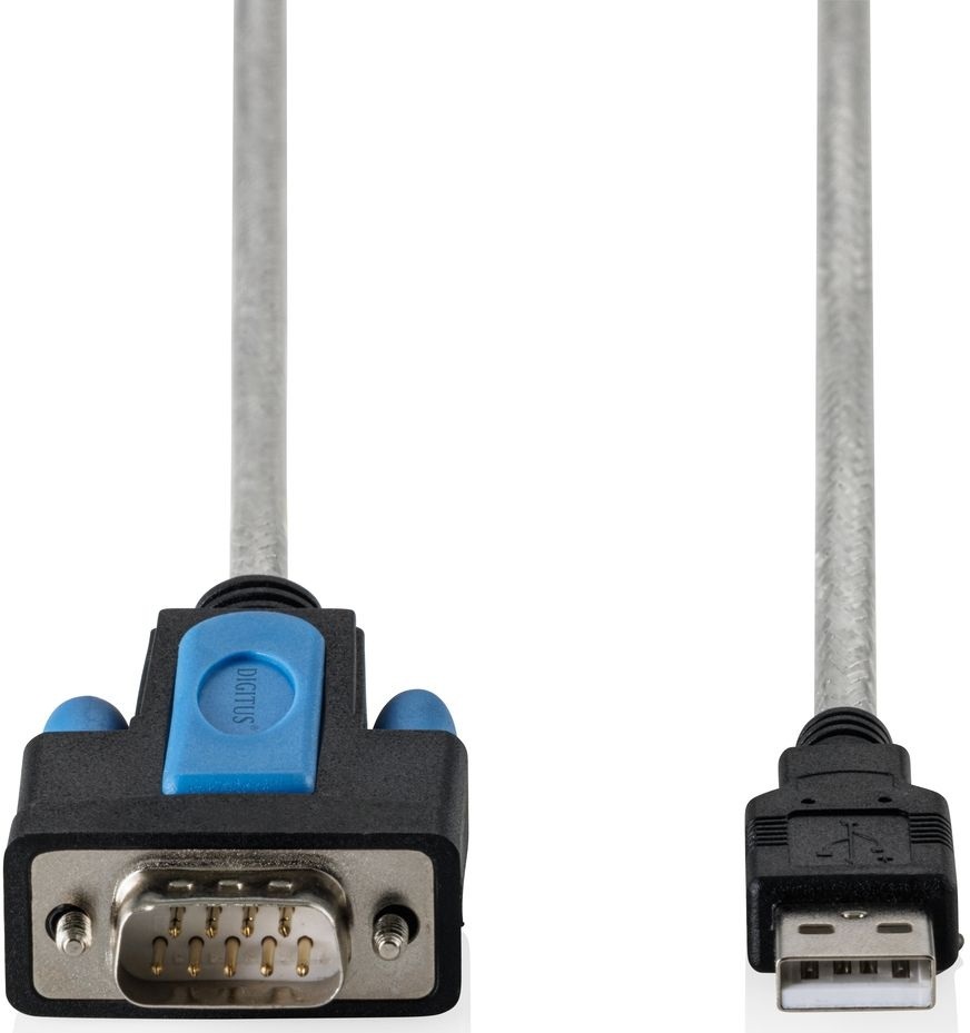 Адаптер DIGITUS USB-A > RS232 (M/M) FTDI 1,8м (DA-70170)фото2