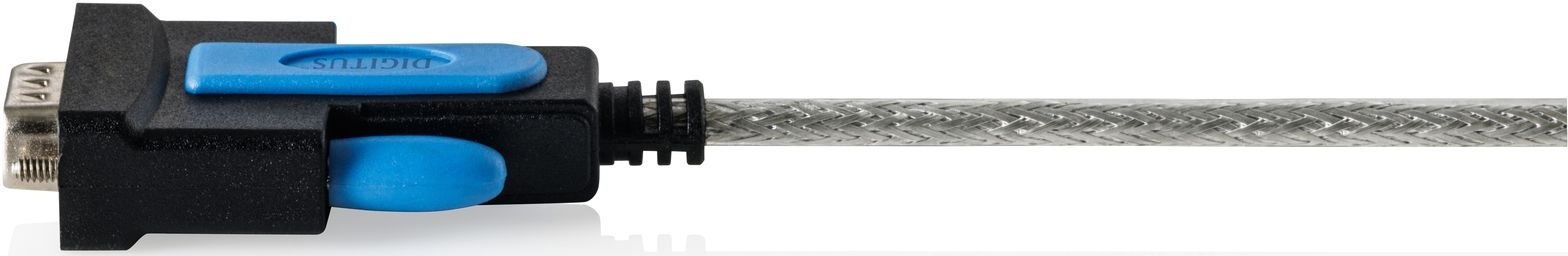 Адаптер DIGITUS USB-A > RS232 (M/M) FTDI 1,8м (DA-70170)фото3