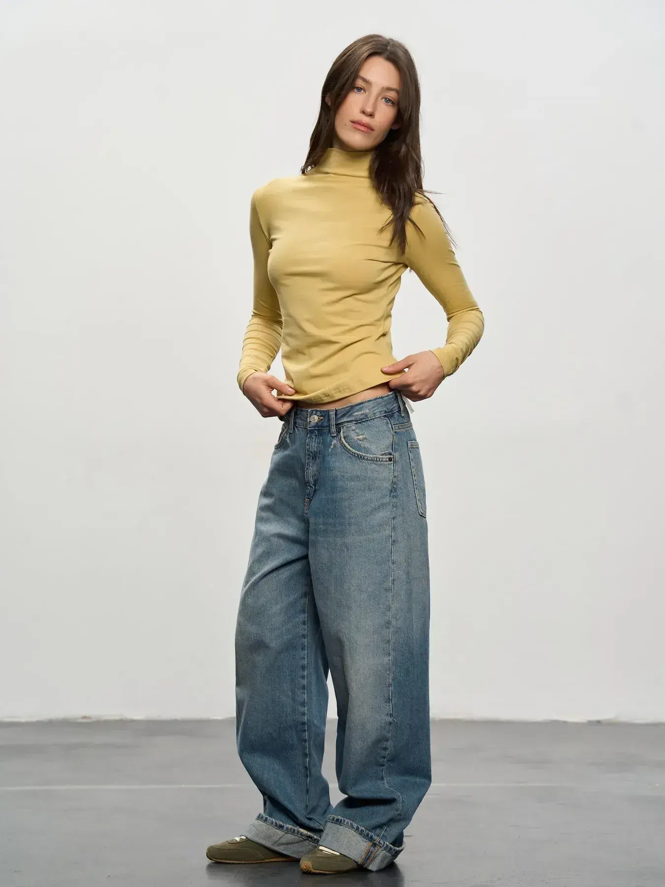 Водолазка женская Roza 240402 M бежевая фото 6