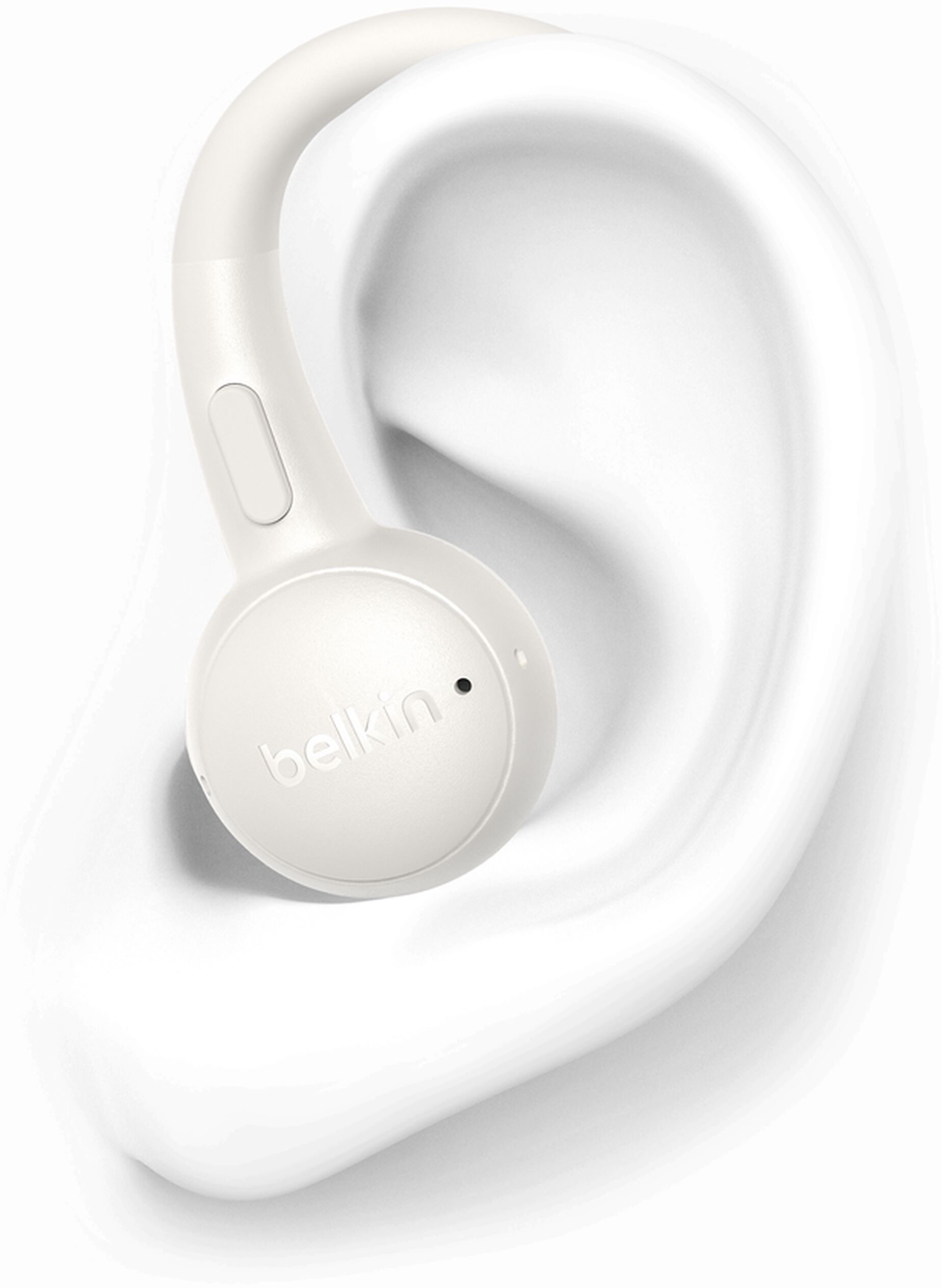Навушники Belkin Soundform ActiveFit True Wireless Sand (AUC016HQCR)фото