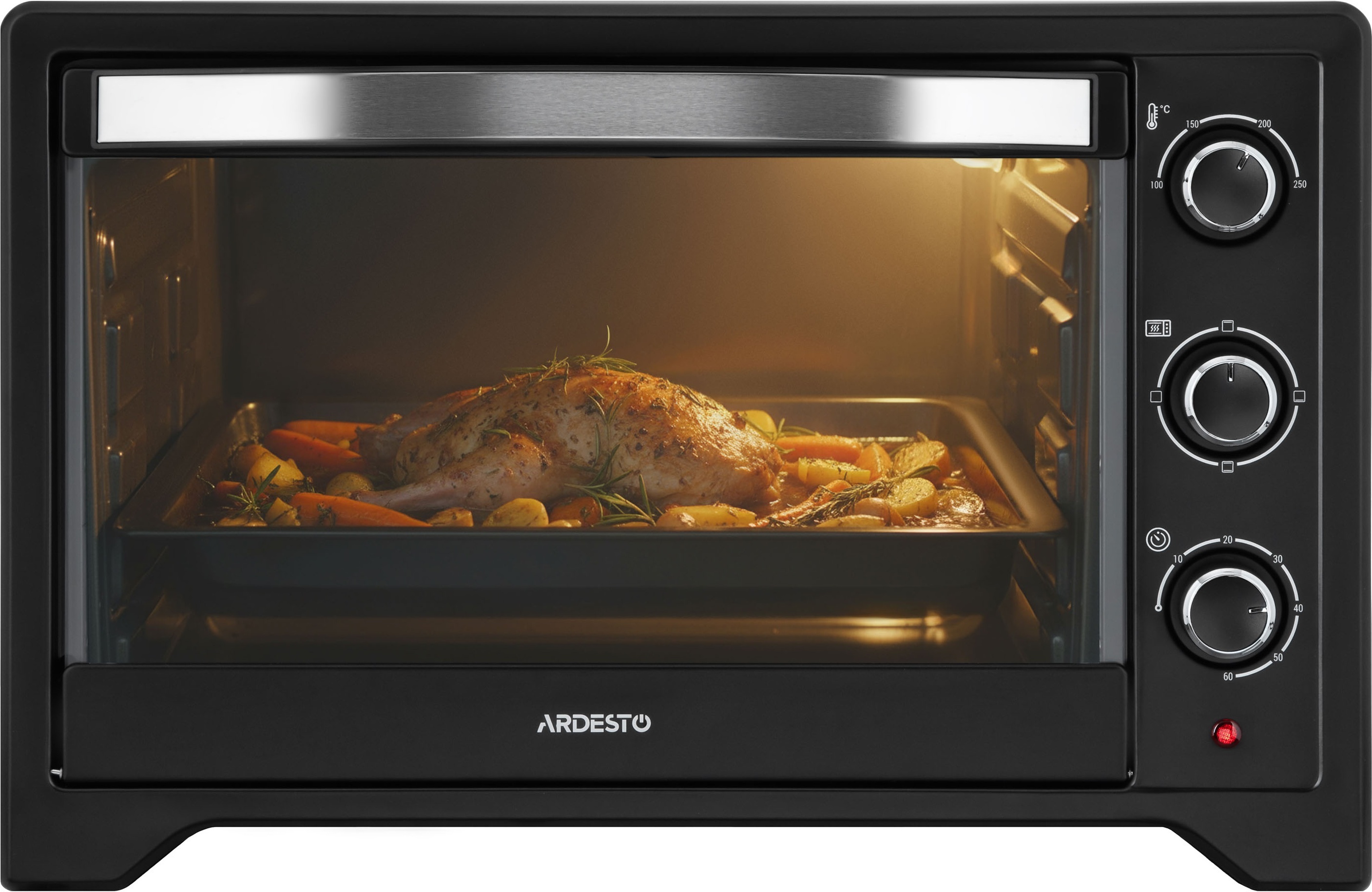 Комплект Электрическая печь ARDESTO MO-T45B + распылитель + форма для выпечки фото 