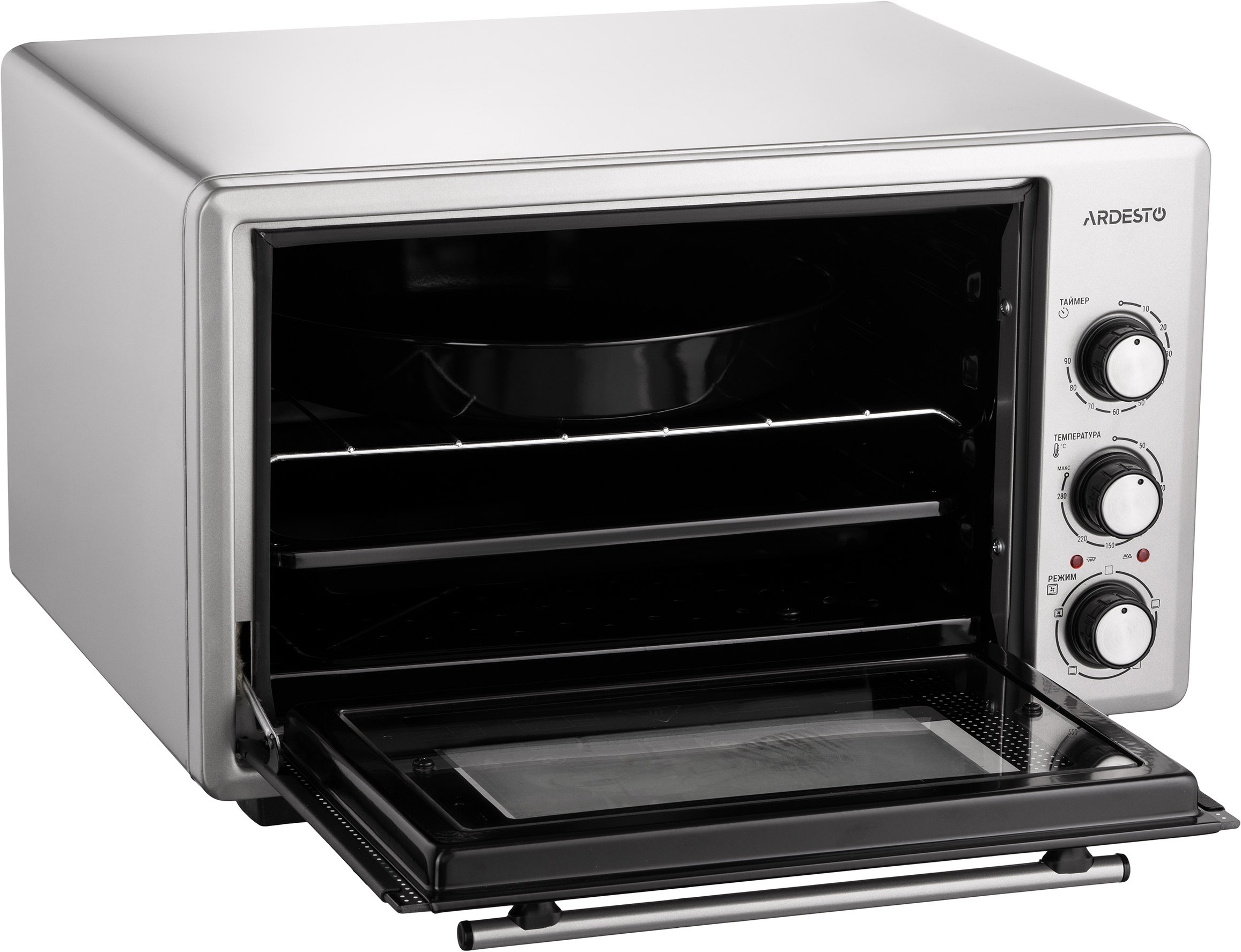 Комплект Електрична піч ARDESTO MEO-S40FGG + розпилювач + форма для випічкифото
