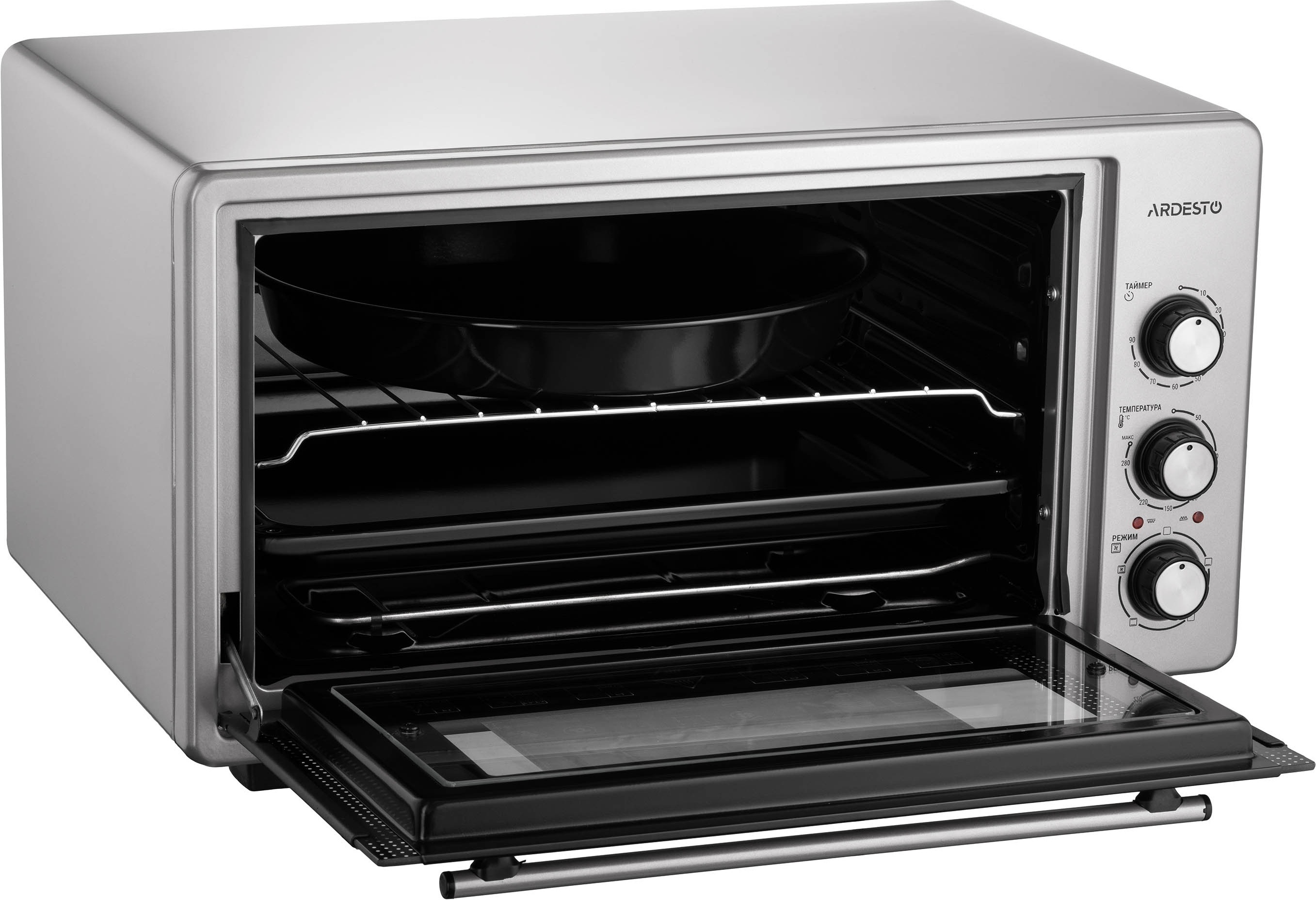 Комплект Електрична піч ARDESTO MEO-S45FGG + розпилювач + форма для випічкифото