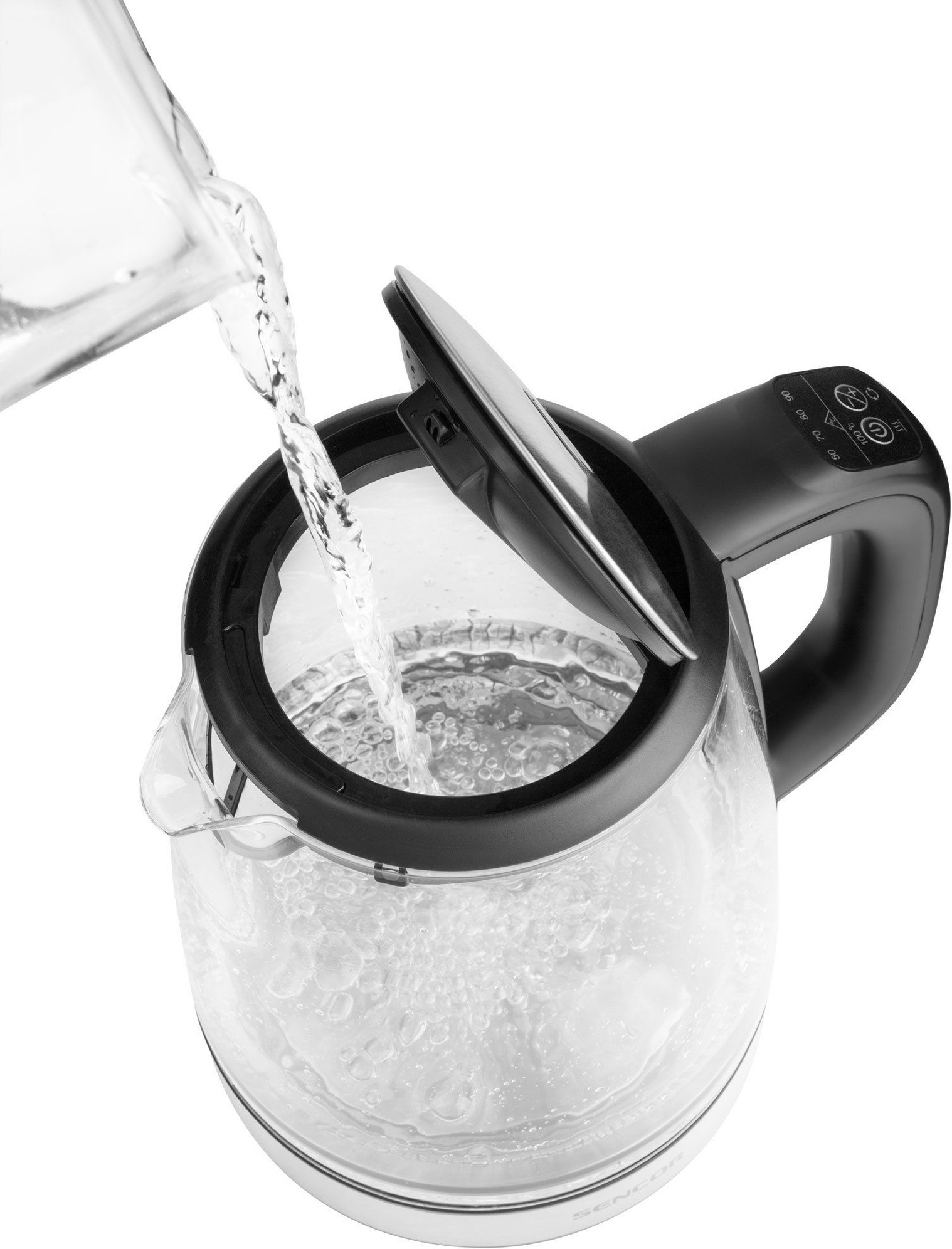 Комплект Електрочайник Sencor SWK2090BK + Набір чашок ARDESTO Animals AR2625BAфото