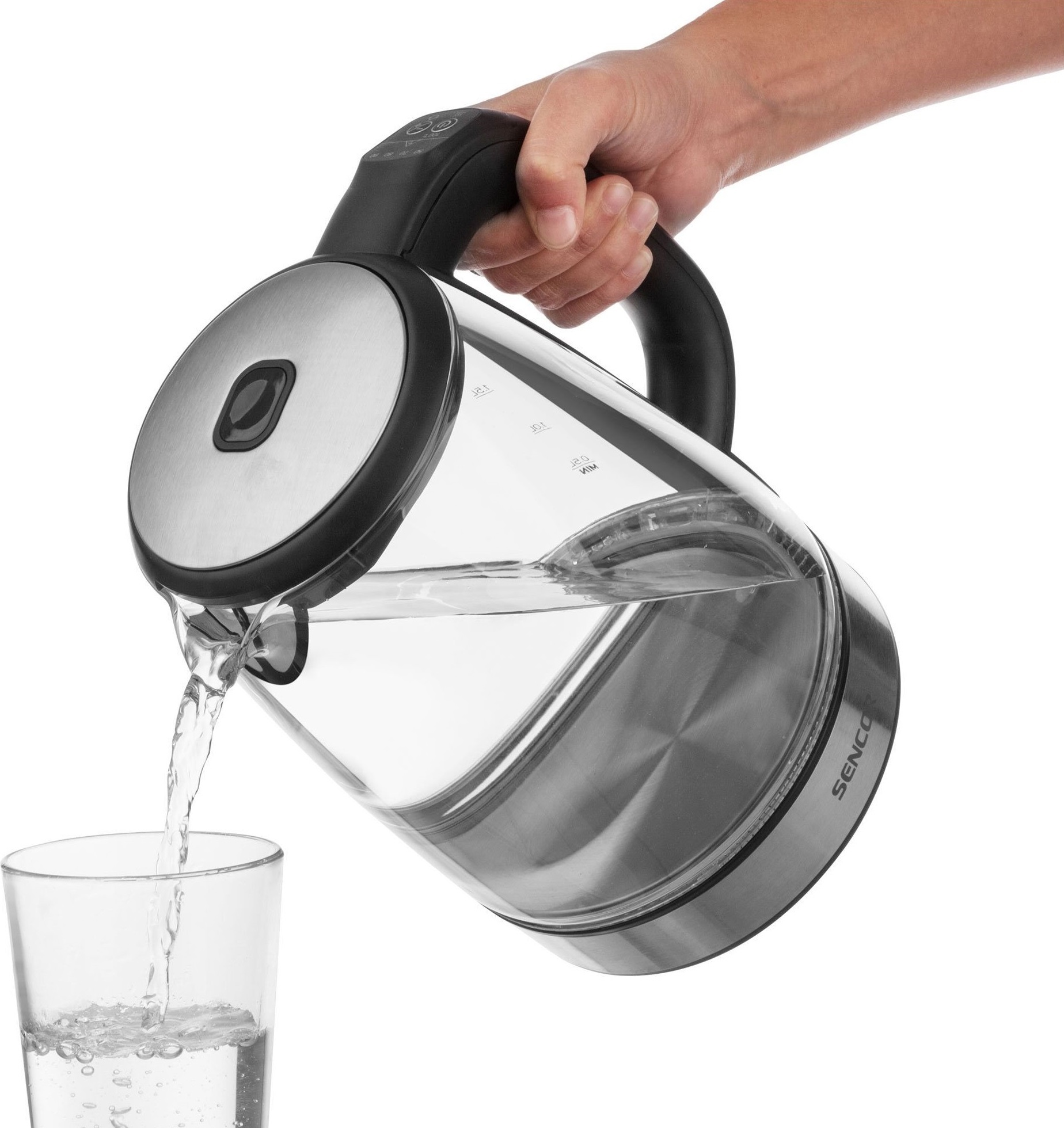 Комплект Електрочайник Sencor SWK2090BK + Набір чашок ARDESTO Animals AR2625BAфото