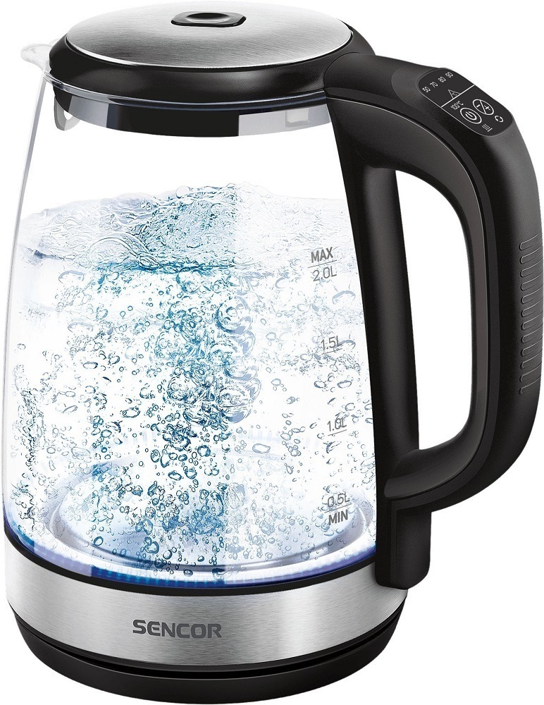 Комплект Електрочайник Sencor SWK2090BK + Набір чашок ARDESTO Animals AR2625BAфото