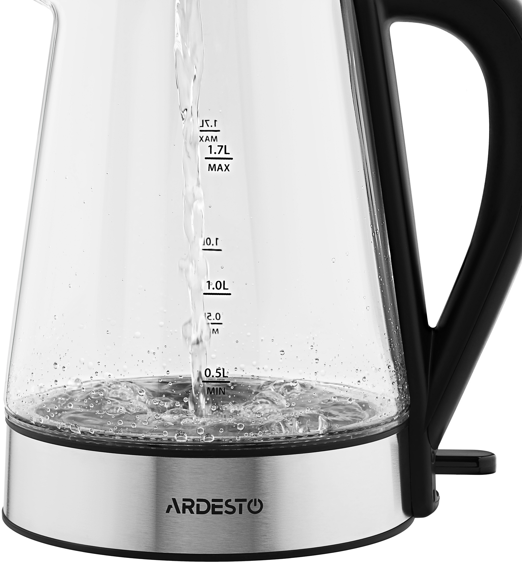 Комплект Электрочайник ARDESTO EKL-F110 + Набор чашек ARDESTO AR2625BA фото 