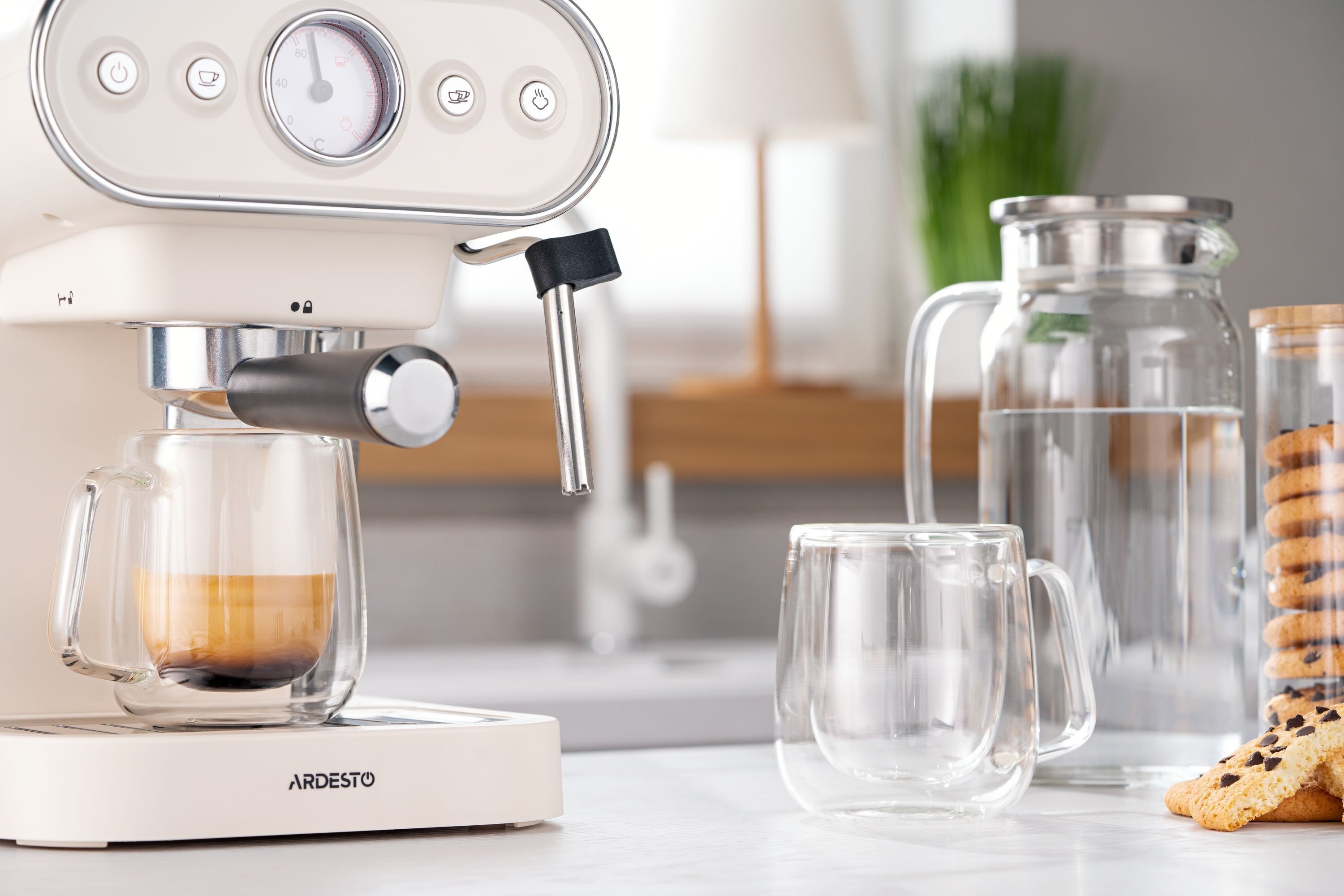 Комплект Електрочайник Electrolux E3K1-3ST + Набір чашок з ручками ARDESTO AR2625GHPфото