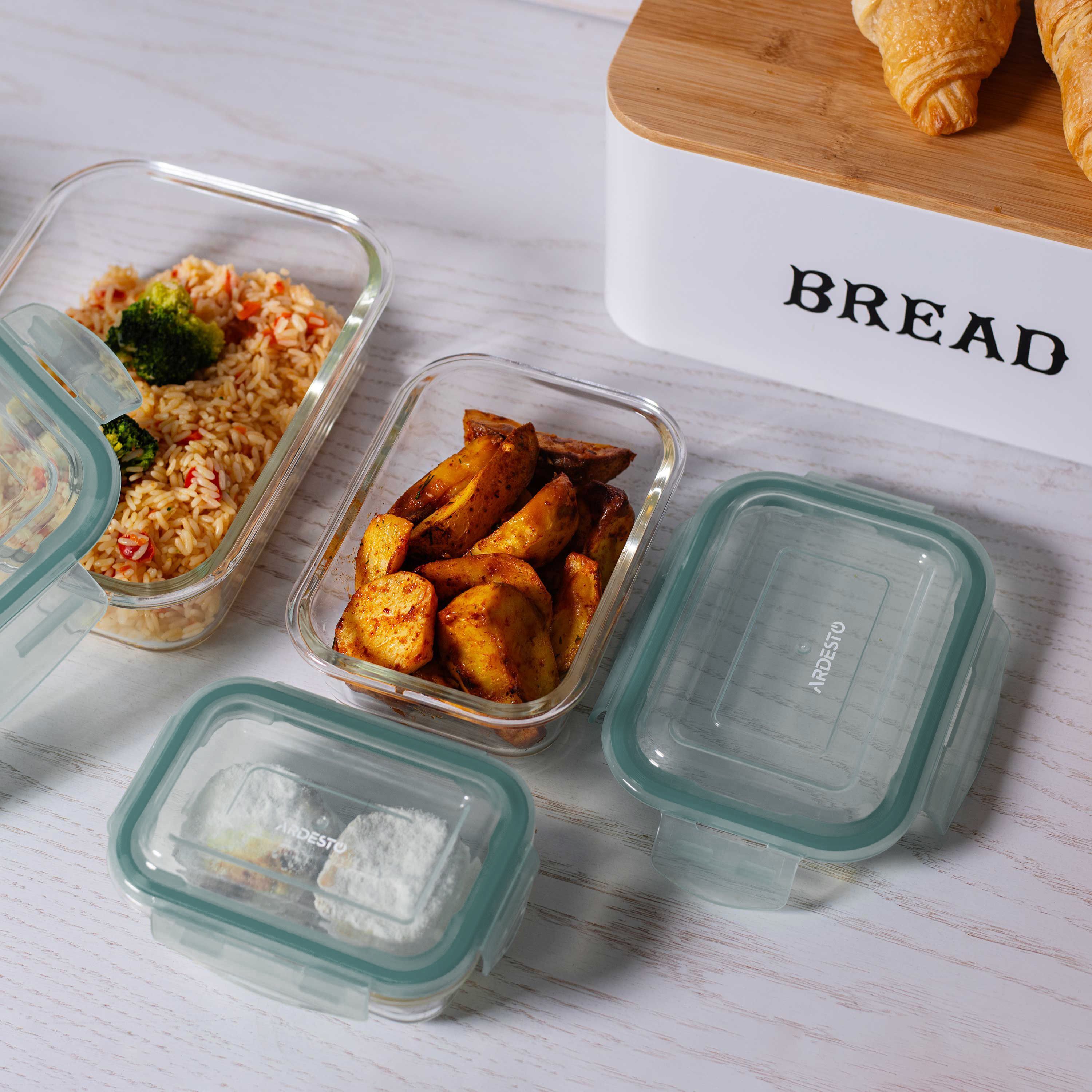 Комплект Мікрохвильова піч Candy CPMW2070M + Контейнер ARDESTO Gemini AR1260RBфото