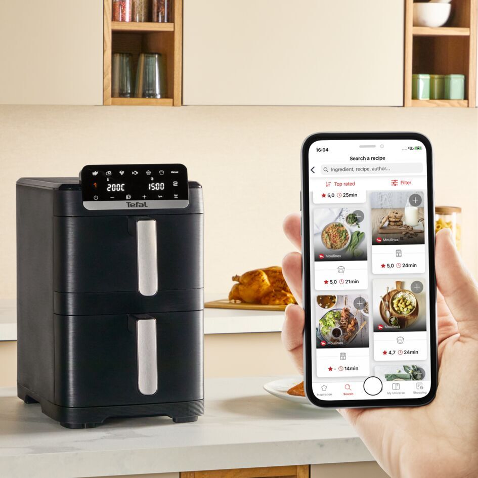 Мультипечь Tefal Easy Fry Crispy Stack EY7528E0 фото 