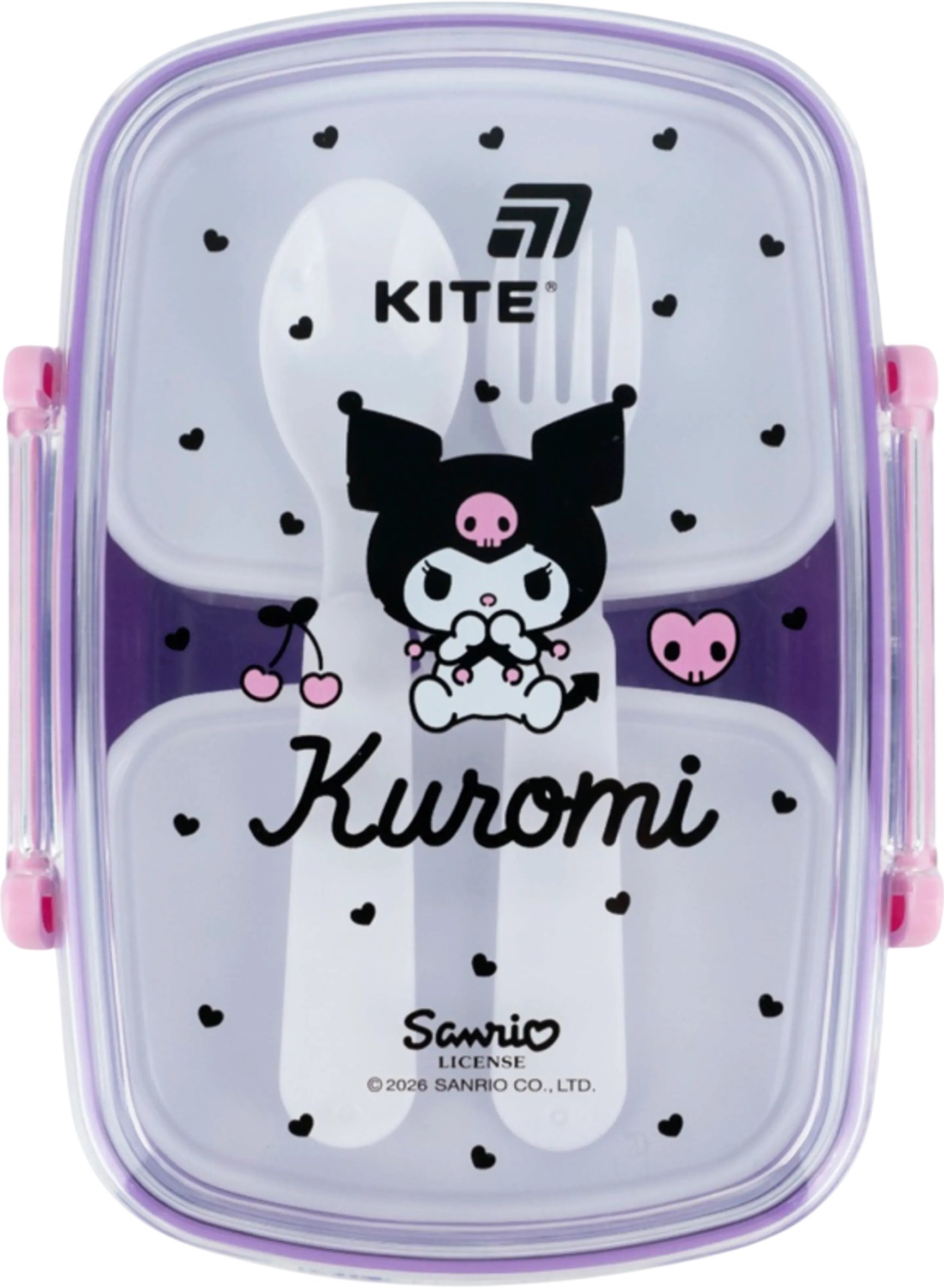 Ланчбокс Kite Kuromi з наповненням 750 мл (HK26-181-2)фото3