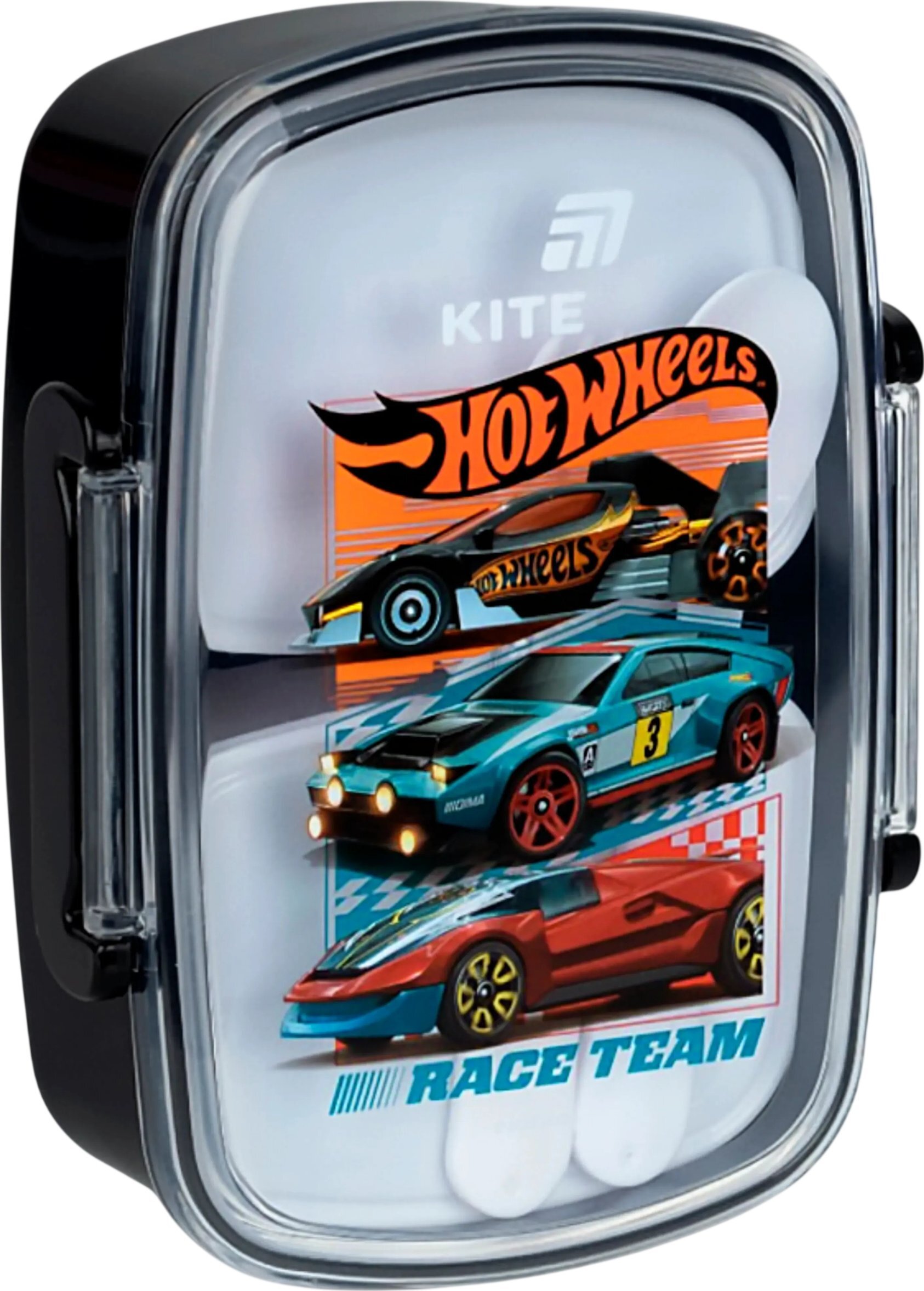 Ланчбокс Kite Hot Wheels з наповненням 750 мл (HW26-181)фото2
