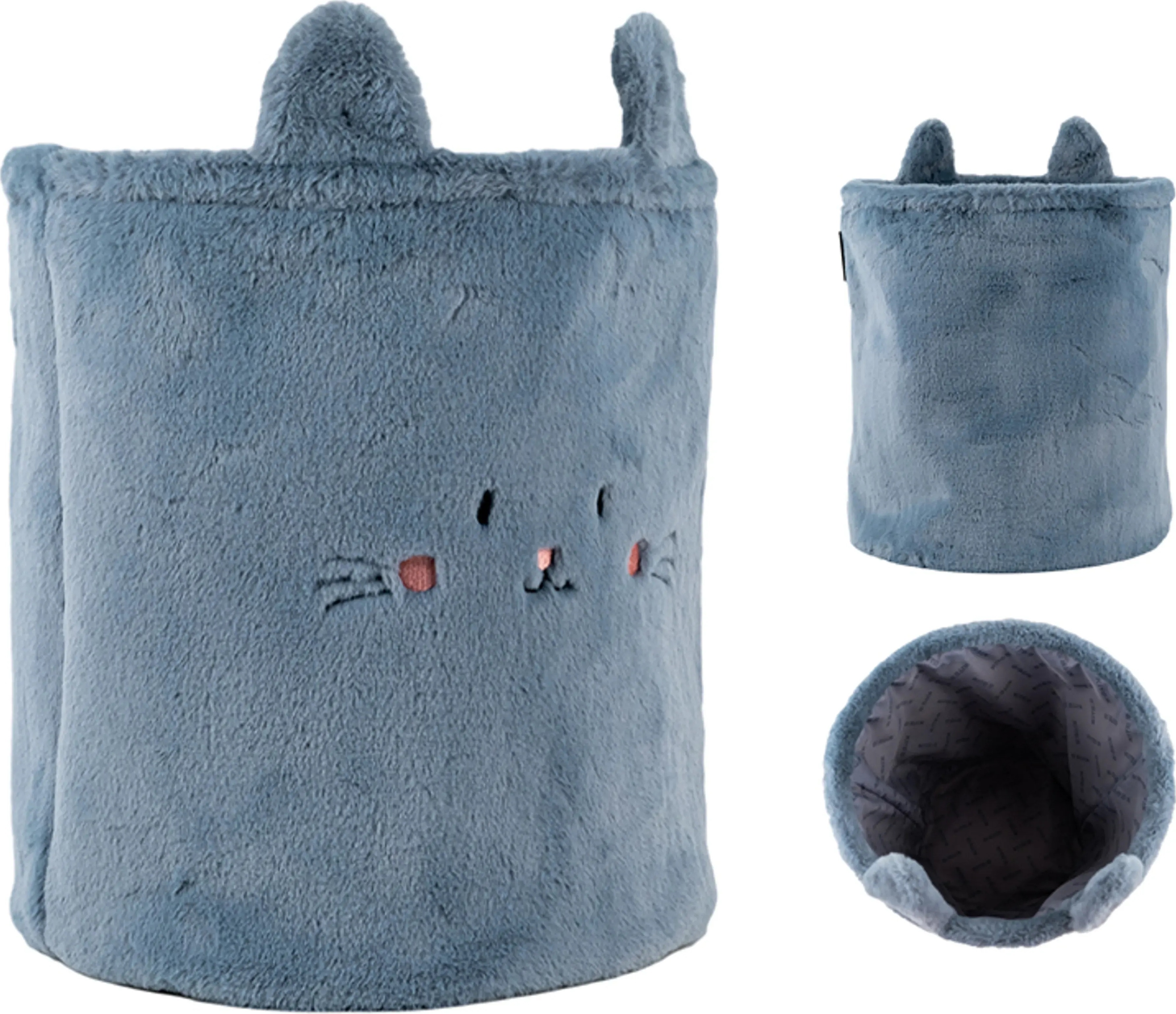 Кошик для зберігання Kite 3100 Cute Cat 30х35 см, плюшевий (K24-3100L-2)фото