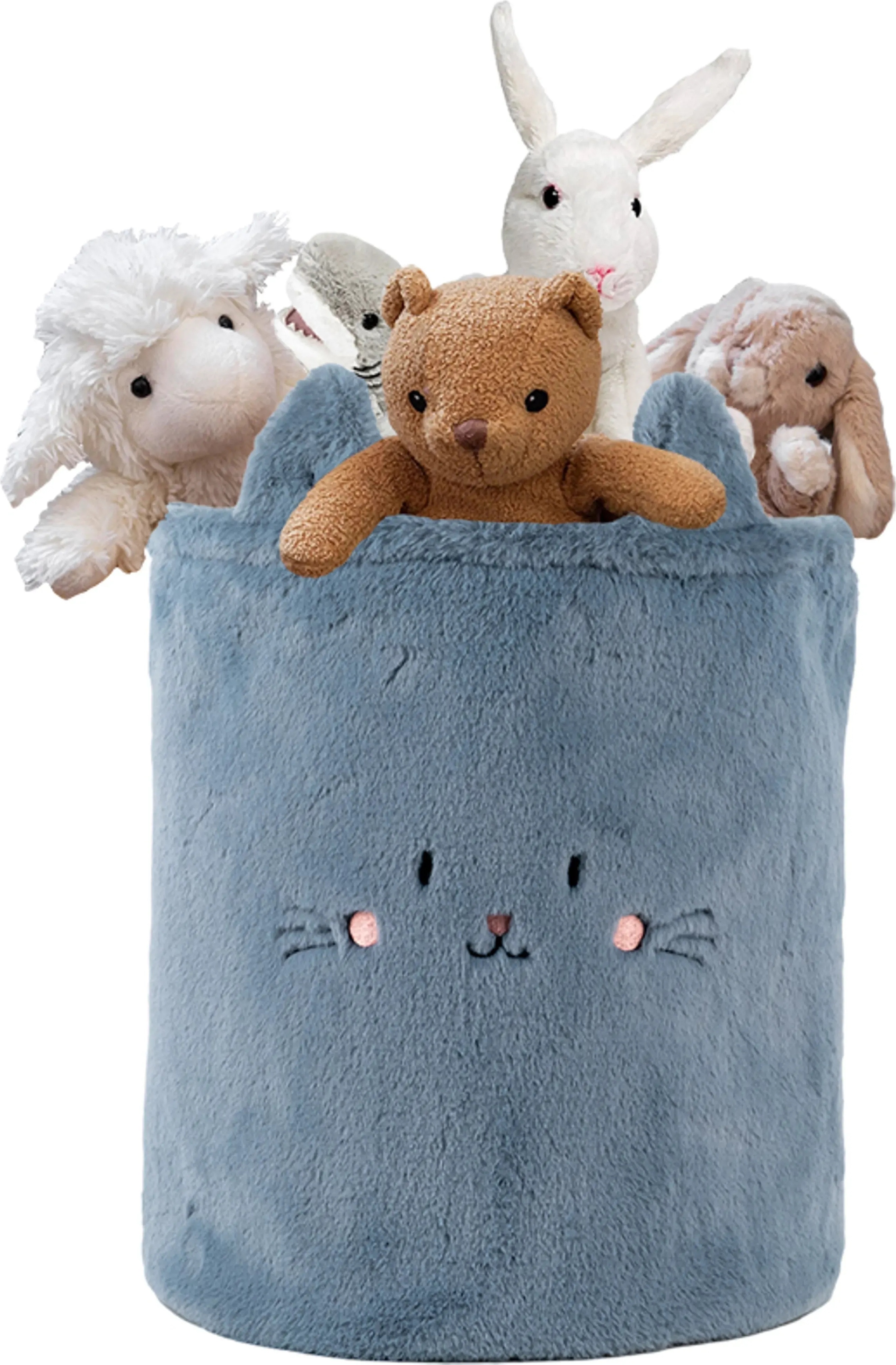 Кошик для зберігання Kite 3100 Cute Cat 30х35 см, плюшевий (K24-3100L-2)фото