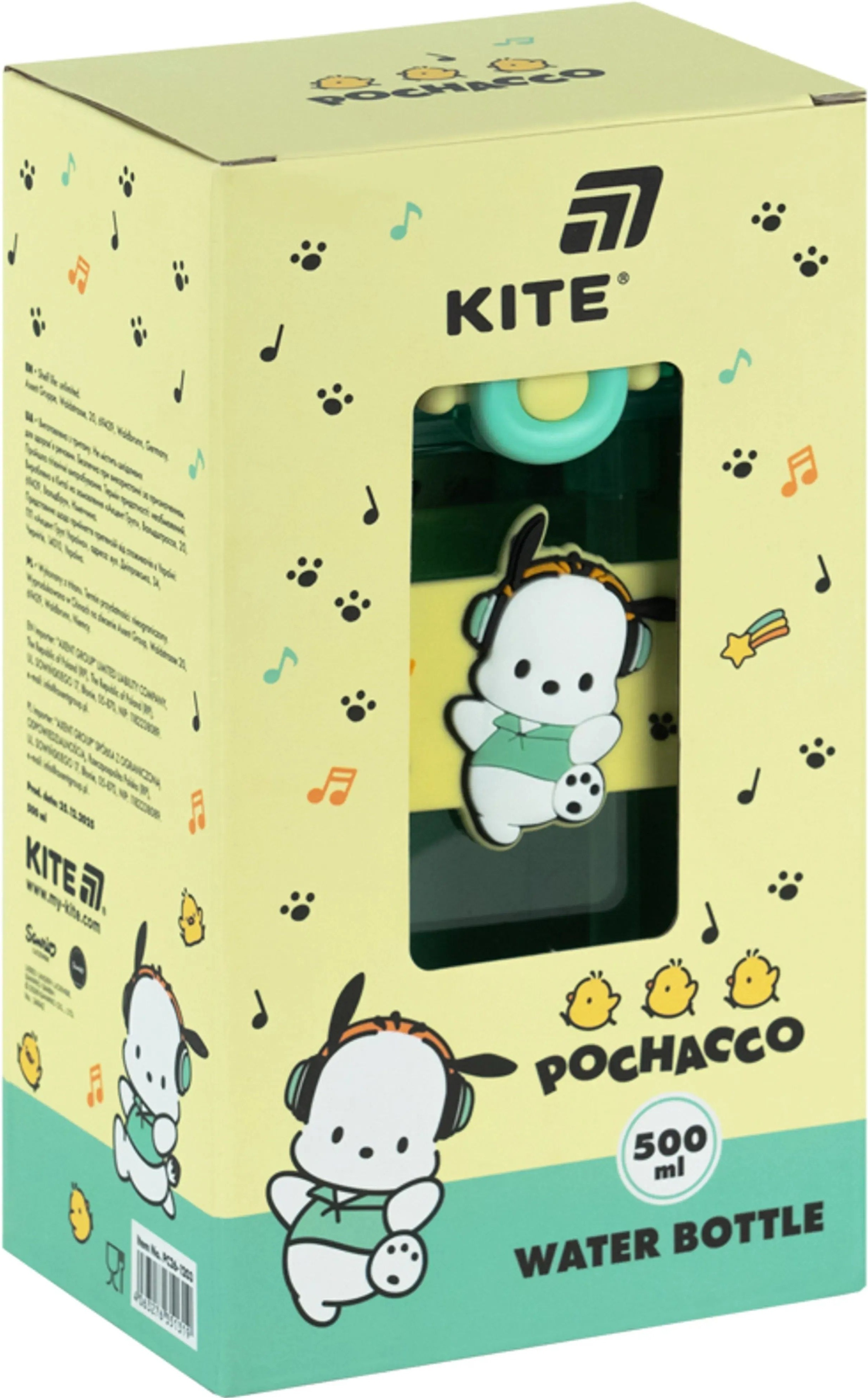 Бутылочка для воды Kite Pochacco 500 мл (PC26-1203) фото 