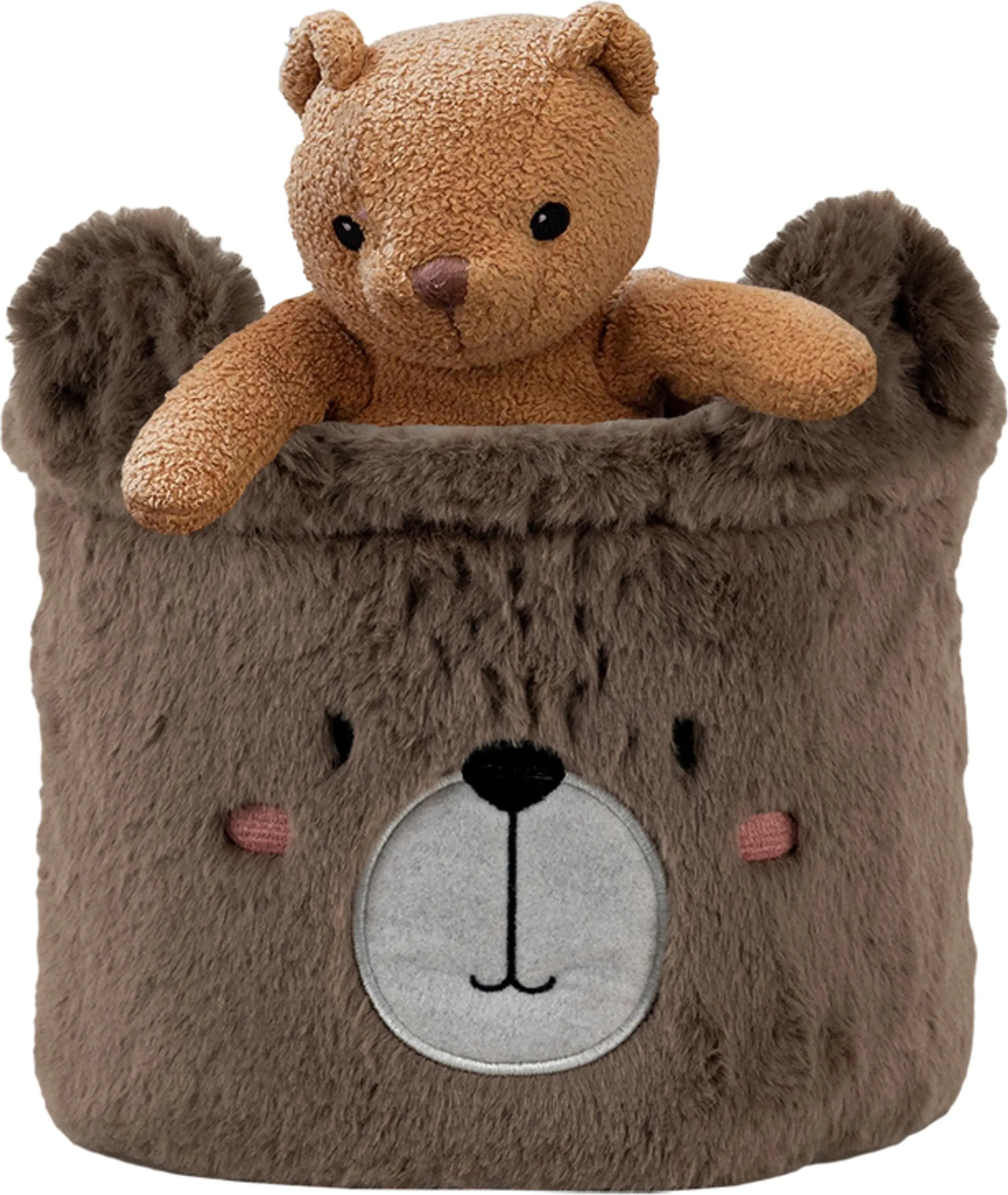 Кошик для зберігання Kite 3100 Sweet Bear 20х16 см, плюшевий (K24-3100S-3)фото