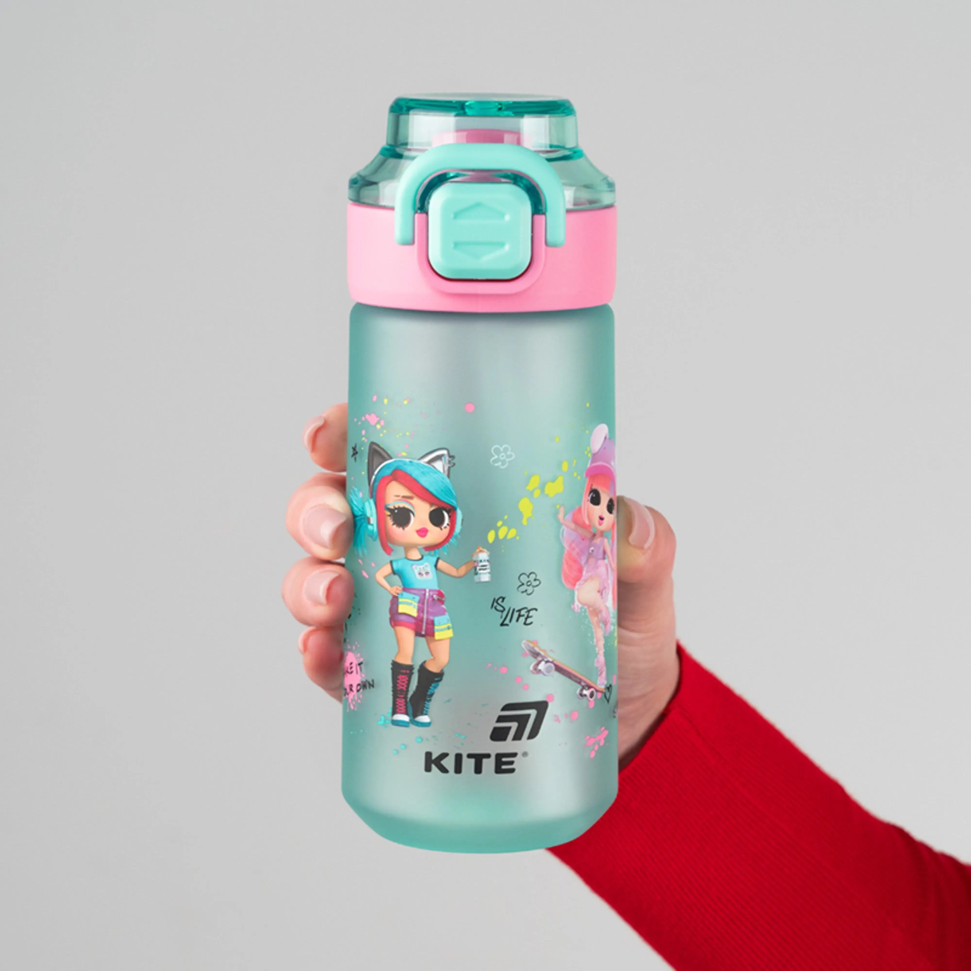 Бутылочка для воды Kite LOL Surprise, 560 мл (LO26-1213) фото 