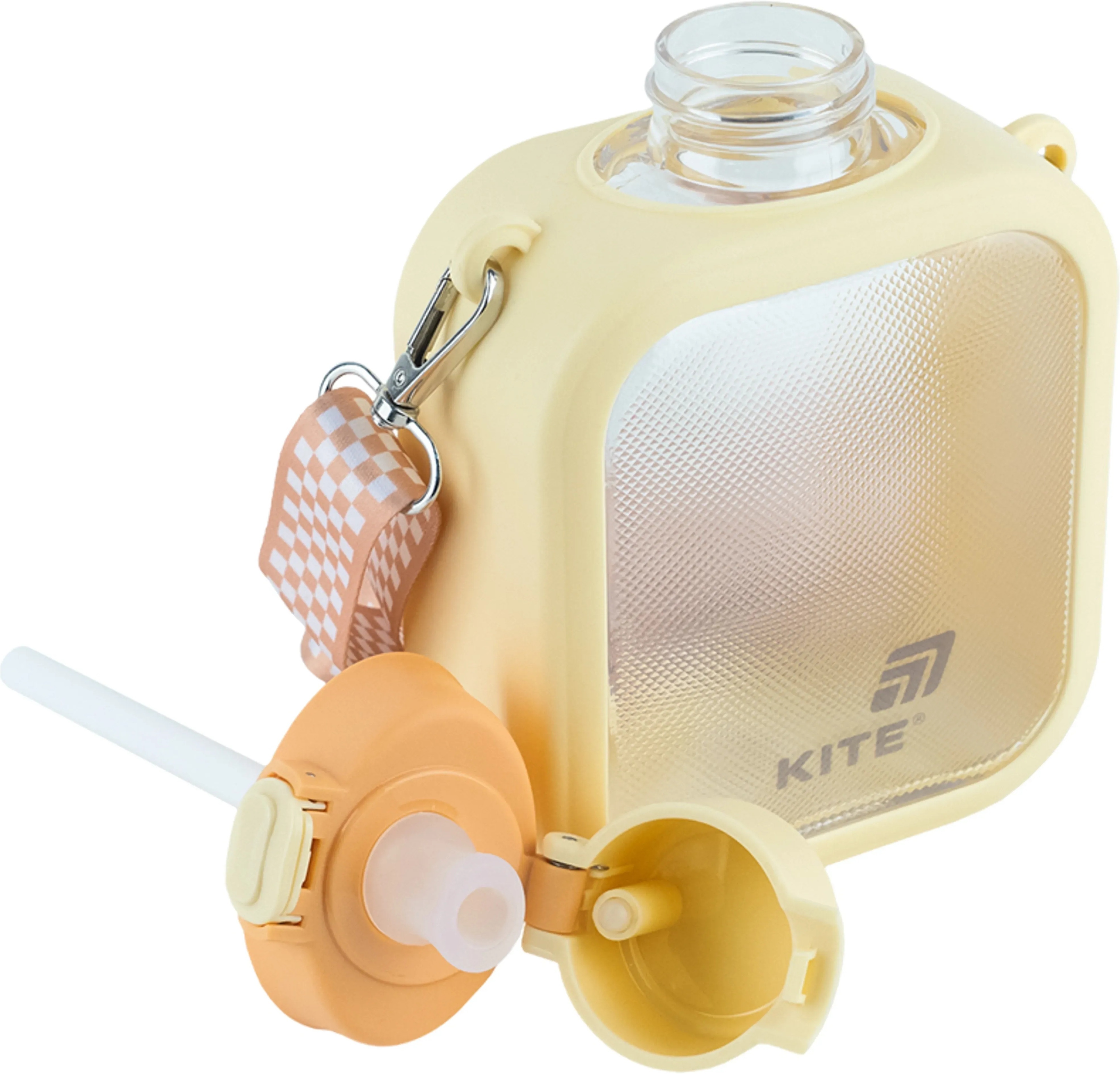 Бутылочка для воды Kite, 700 мл, желтая (K25-1237-1) фото 