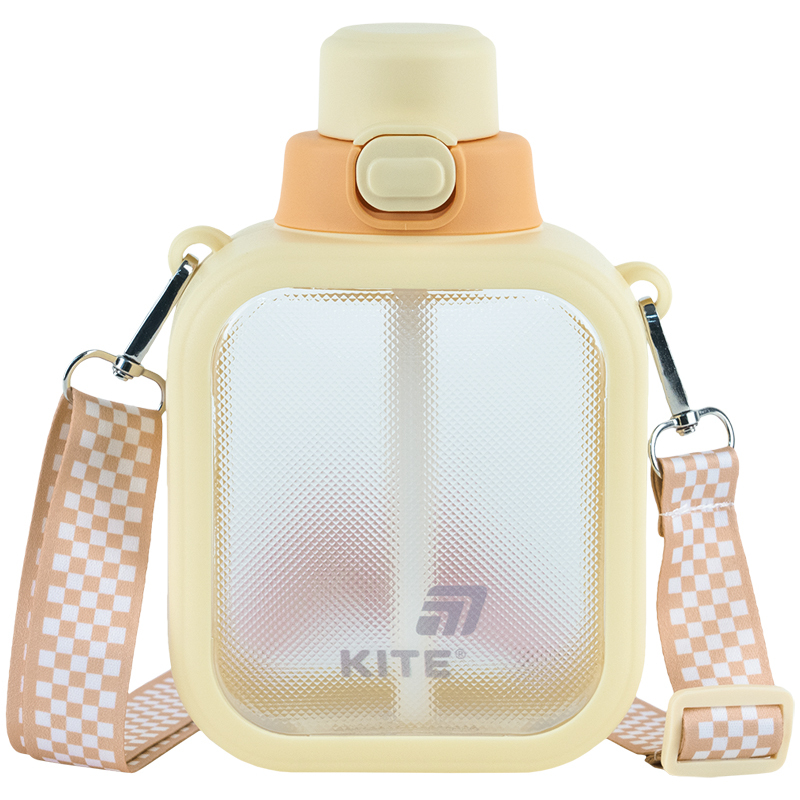Пляшечка для води Kite, 700 мл, жовта (K25-1237-1) фото8