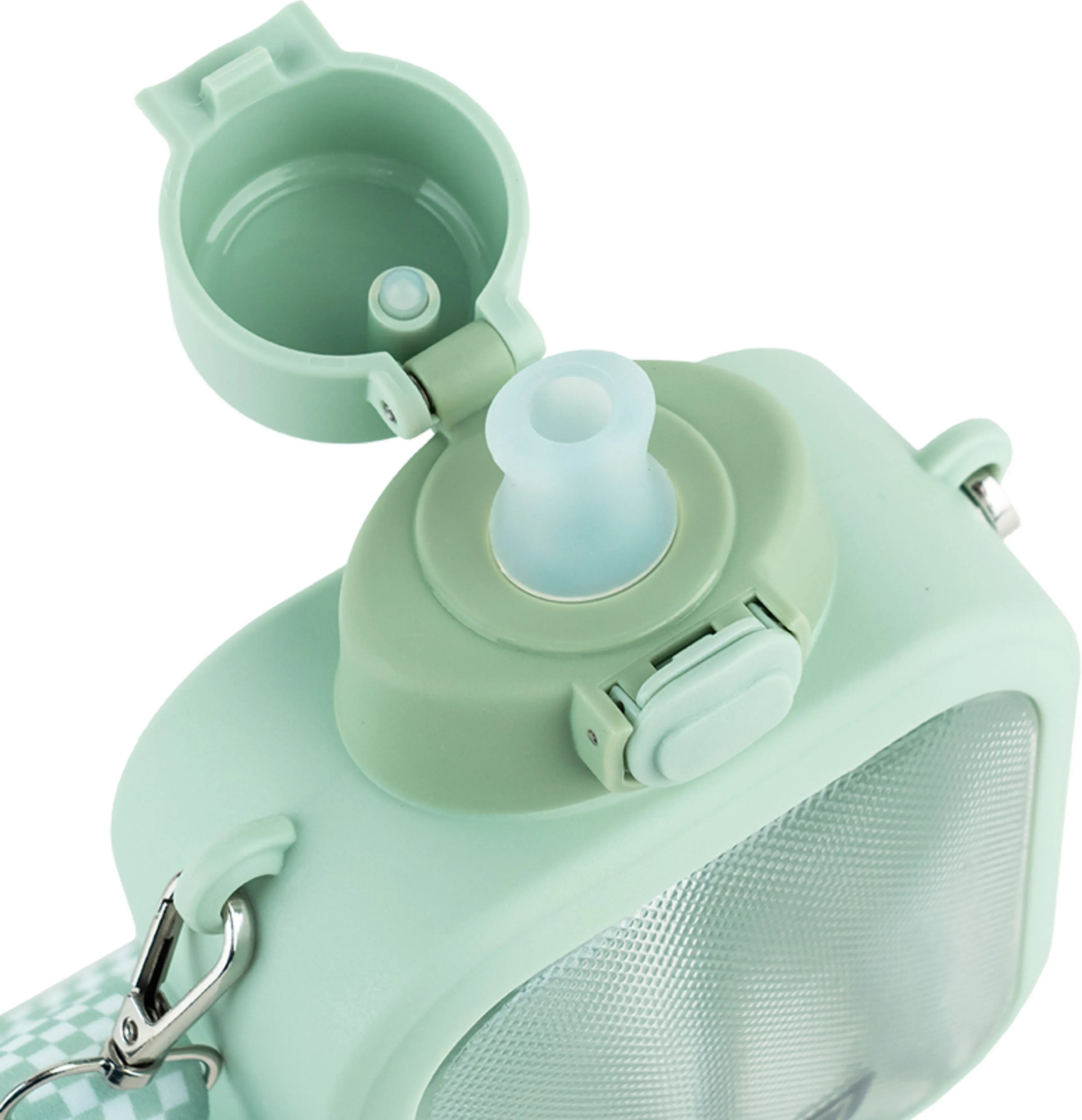 Пляшечка для води Kite, 700 мл, зелена (K25-1237-2)фото