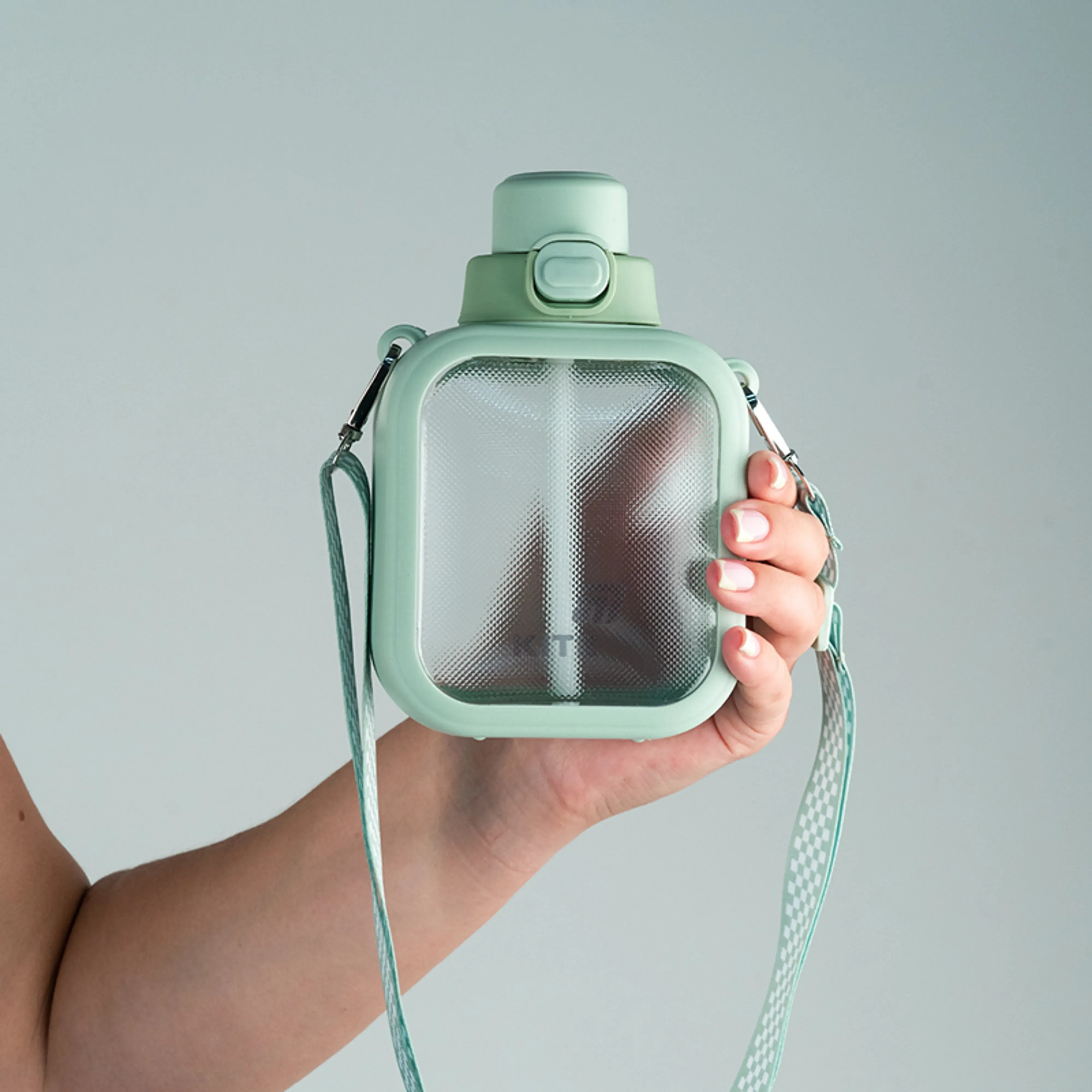 Пляшечка для води Kite, 700 мл, зелена (K25-1237-2)фото