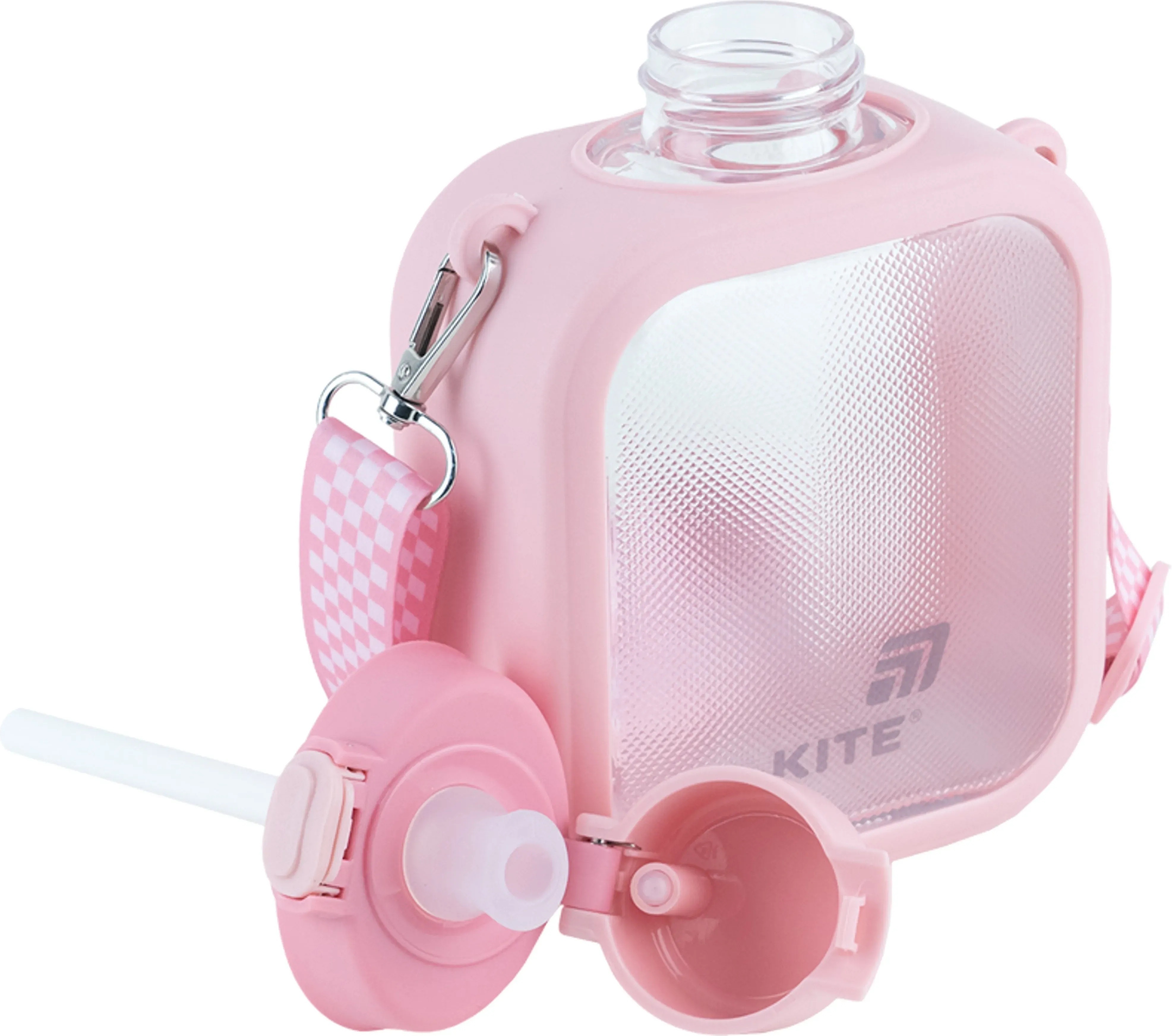 Бутылочка для воды Kite, 700 мл, розовая (K25-1237-3) фото 