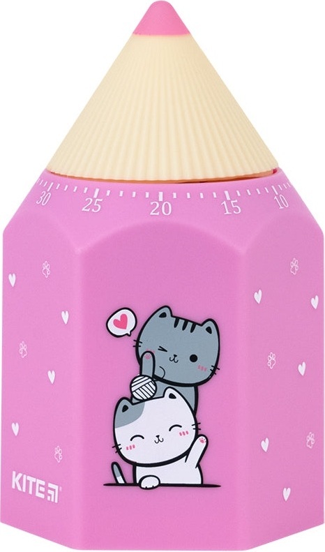 Таймер механічний Kite Cute Cats (K24-171-1)фото