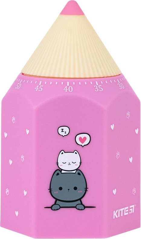 Таймер механічний Kite Cute Cats (K24-171-1)фото