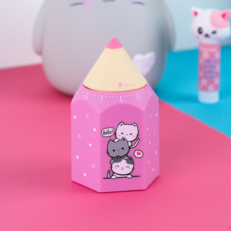 Таймер механічний Kite Cute Cats (K24-171-1)фото