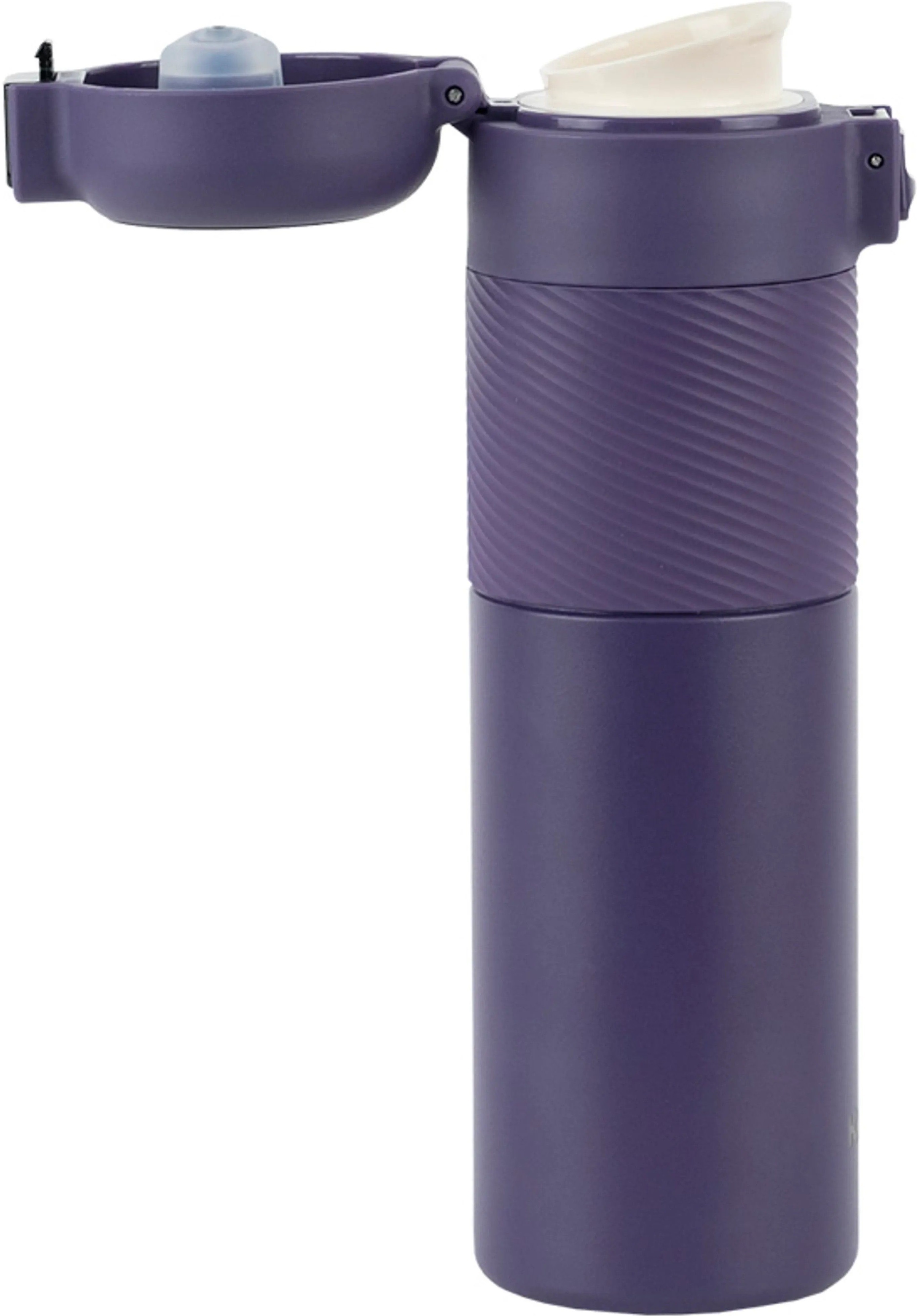 Термос Kite з термодатчиком 450 мл, фіолетовий (K25-1227-3)фото