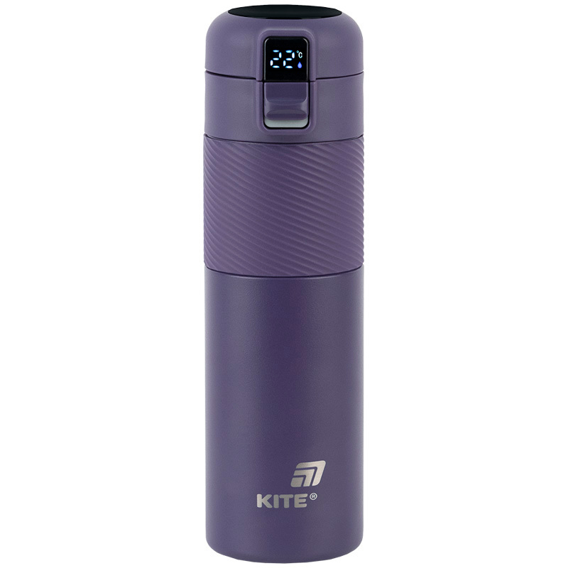 Термос Kite с термодатчиком 450 мл, фиолетовый (K25-1227-3) фото7
