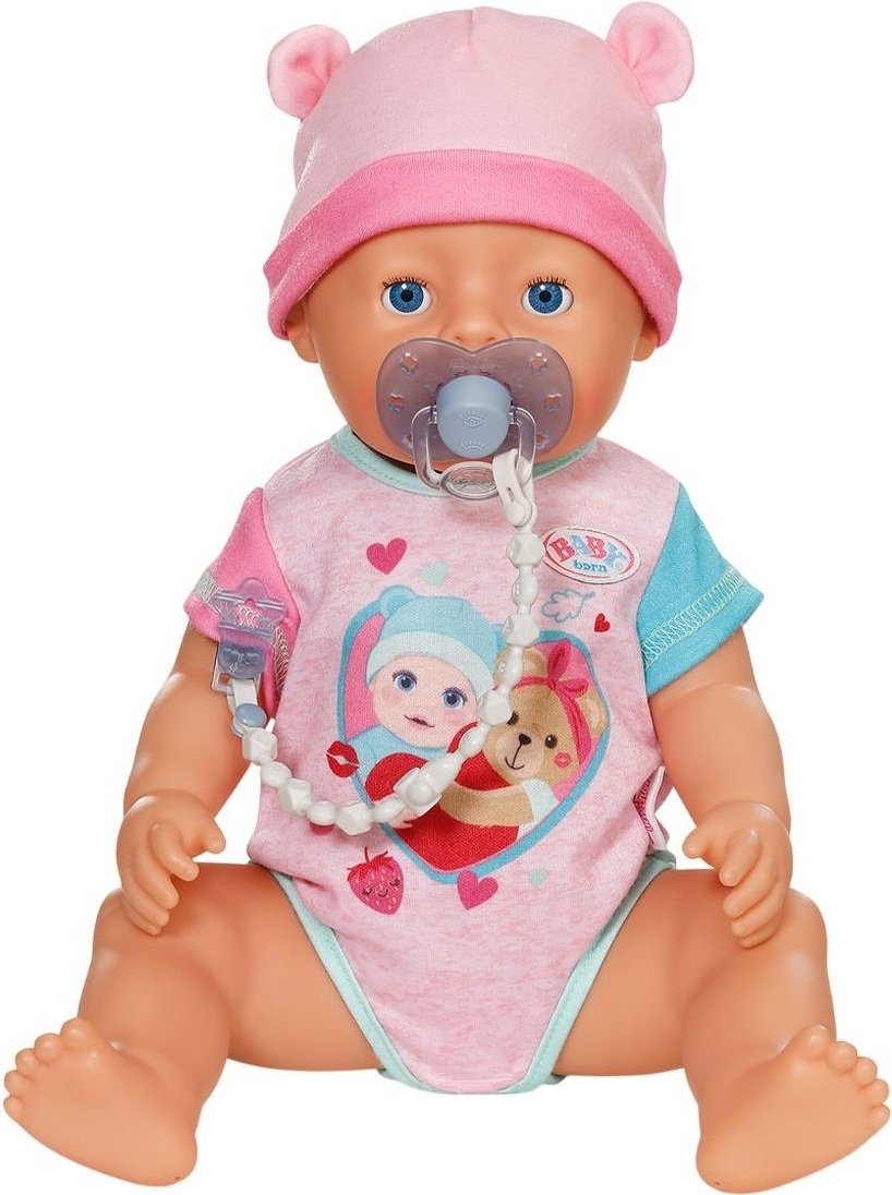 Пустушка для ляльки Baby Born на кліпсі (блакитна) (838679-1) фото3