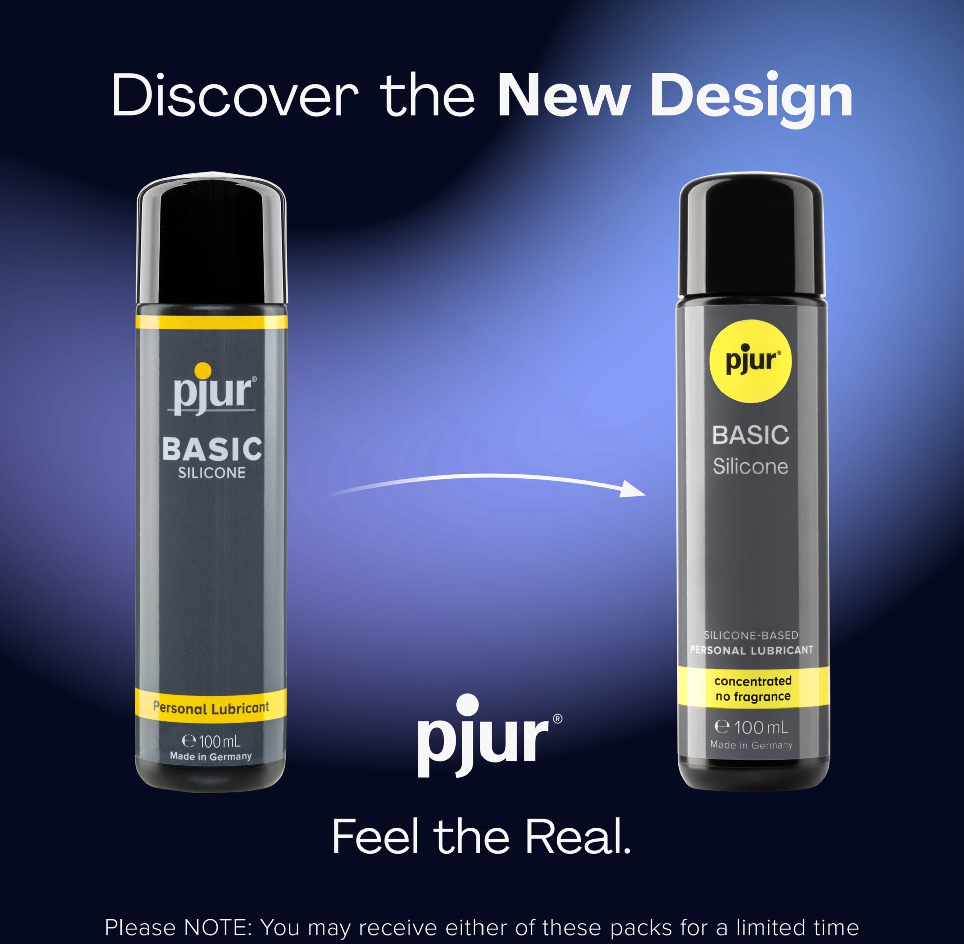 Інтимний гель Pjur Basic personal glide на силіконовій основі 100 млфото3