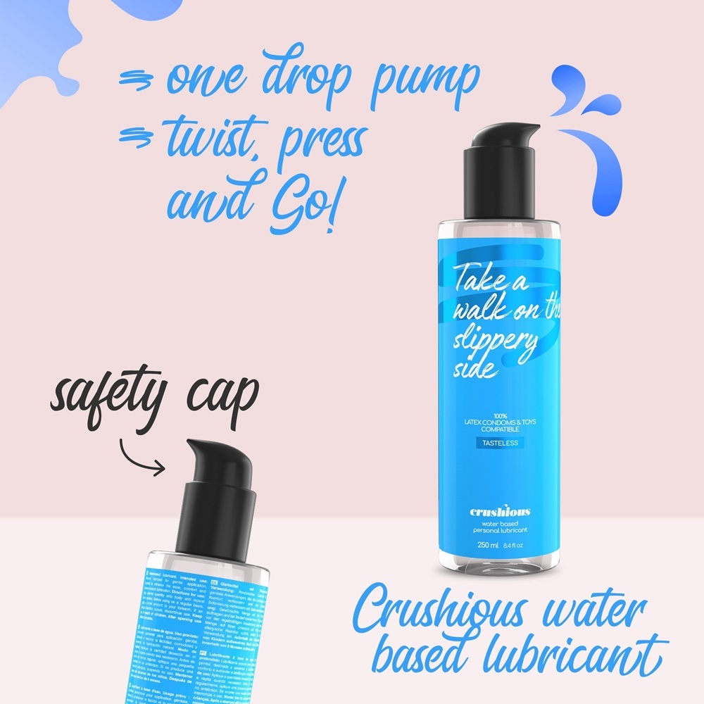 Лубрикант Crushious на водной основе 250 мл фото 