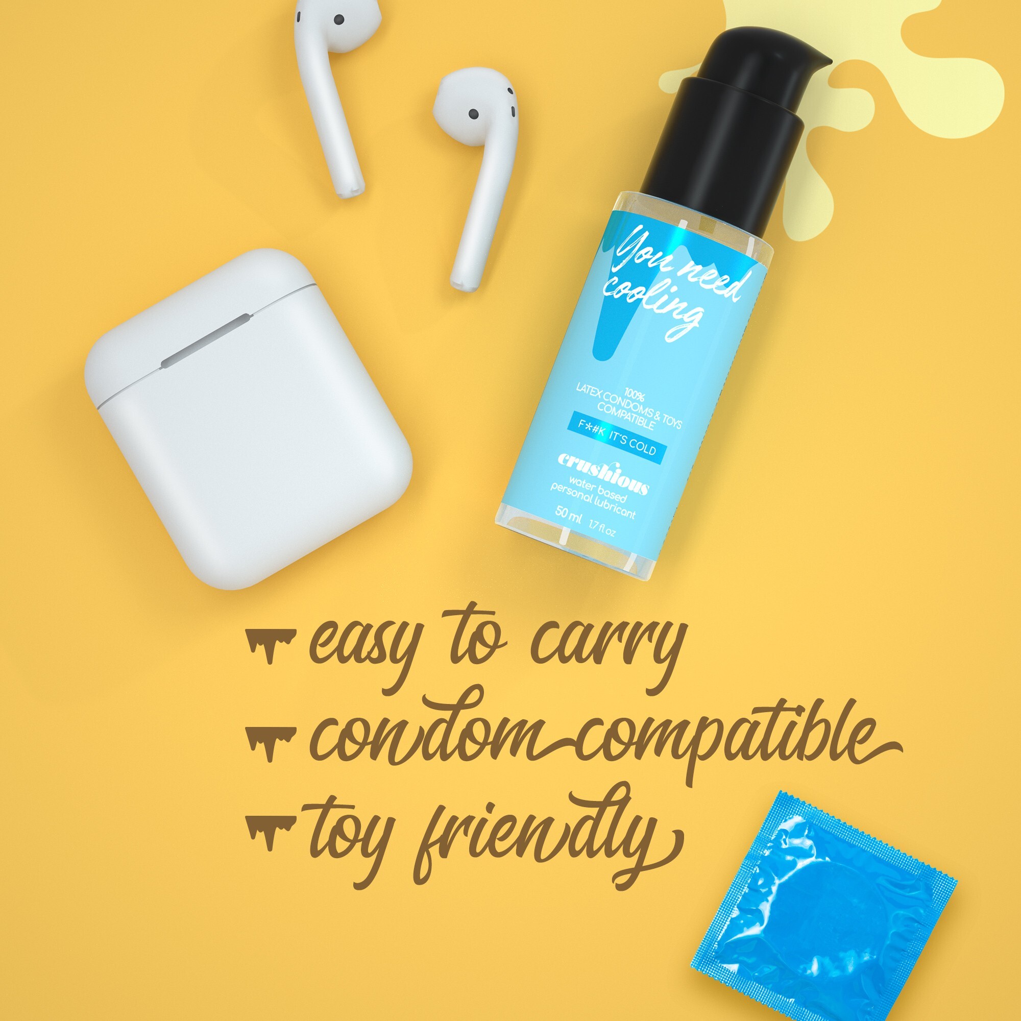 Лубрикант Crushious с охлаждающим эффектом 50 мл фото 