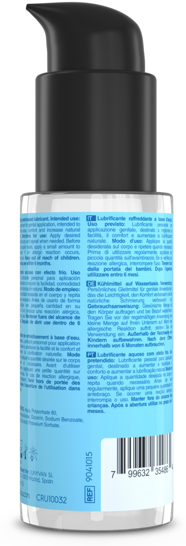 Лубрикант Crushious с охлаждающим эффектом 50 мл фото 