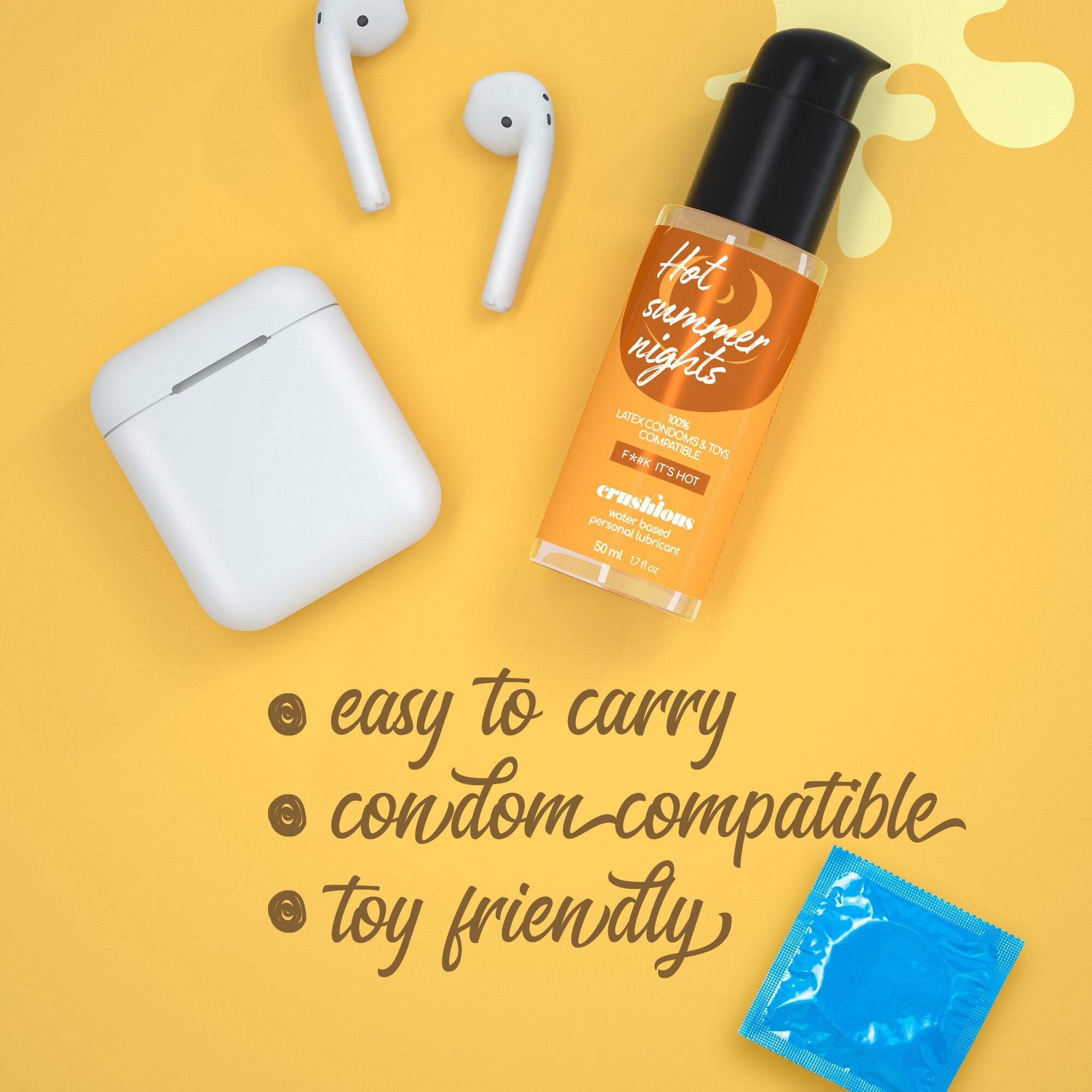 Лубрикант Crushious с согревающим эффектом 50 мл фото 