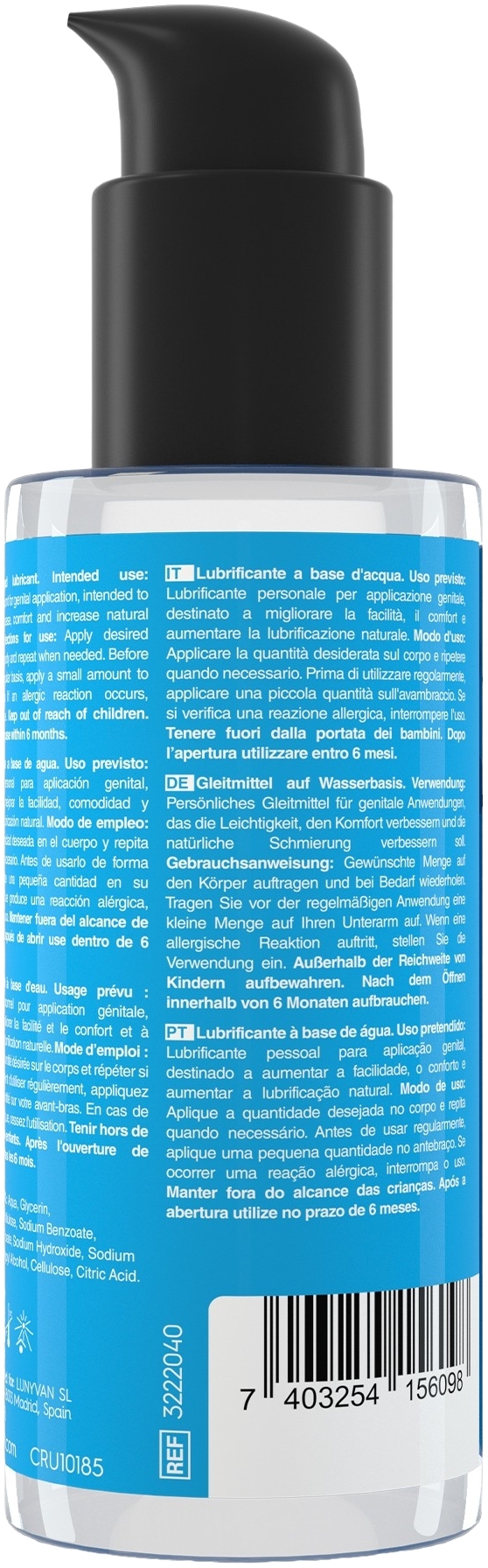 Лубрикант Crushious Waterbased Lubricant на водной основе 100 мл фото 