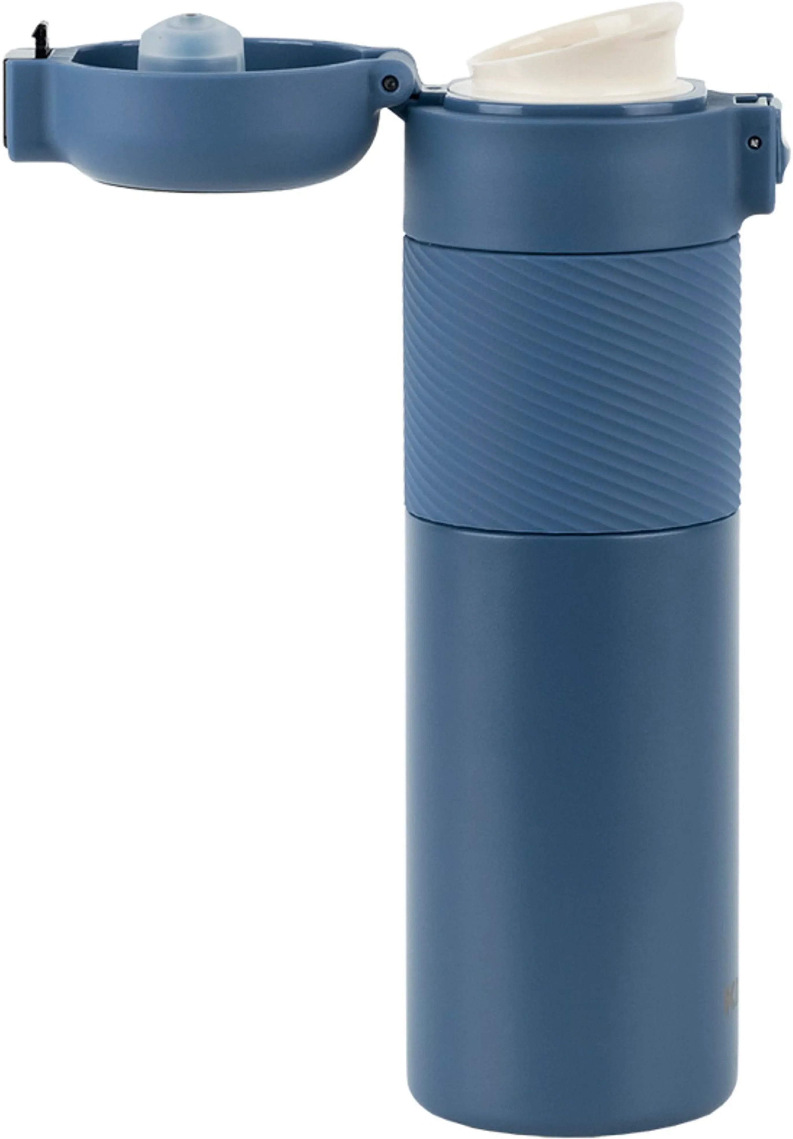Термос Kite с термодатчиком 450 мл, синий (K25-1227-2) фото 