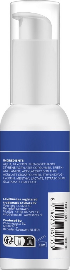 Гель Loveline для стимуляции эрекции 50 мл фото 