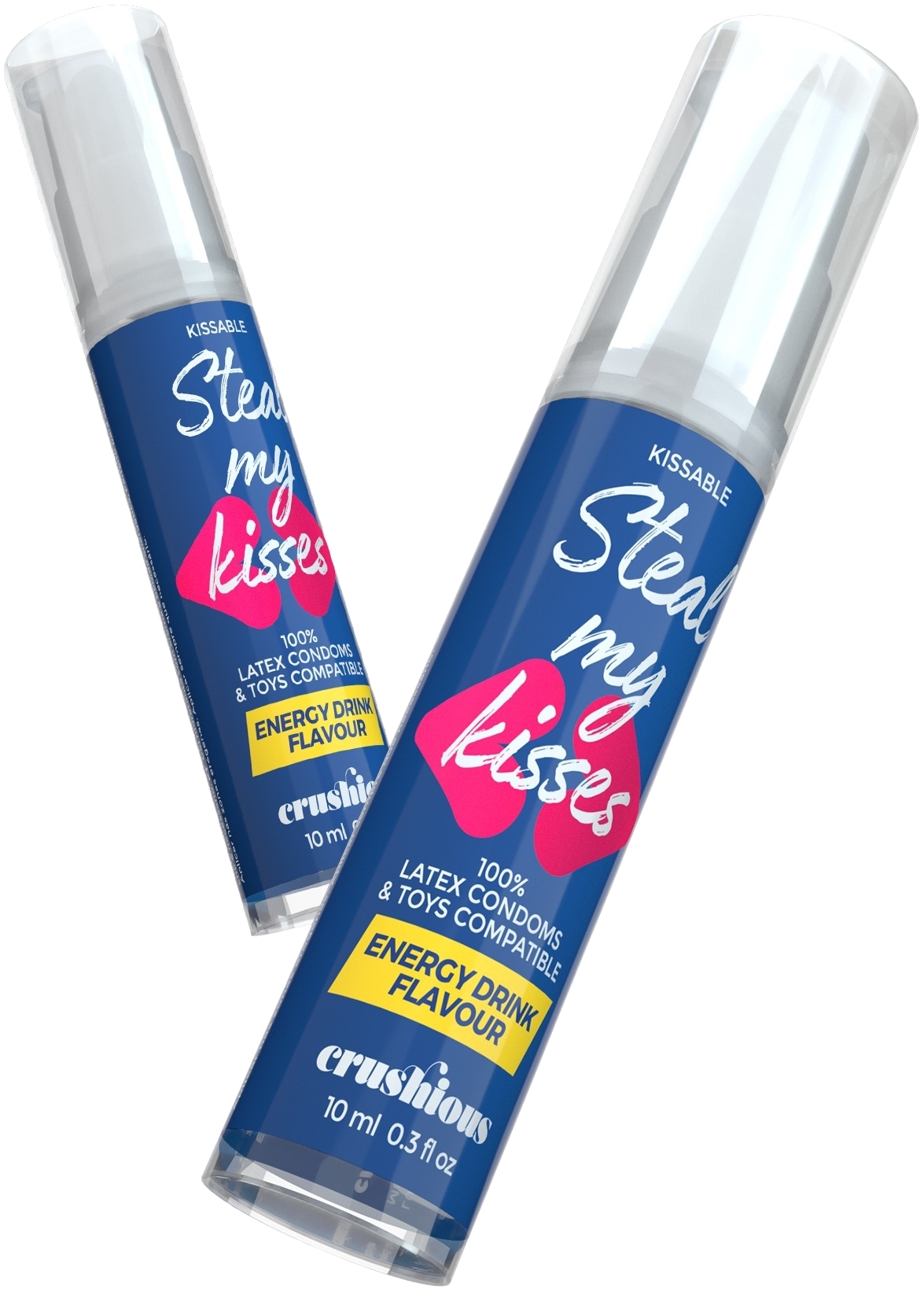 Лубрикант оральный Crushious Steal My Kisses со вкусом энергетического напитка 10 мл фото 